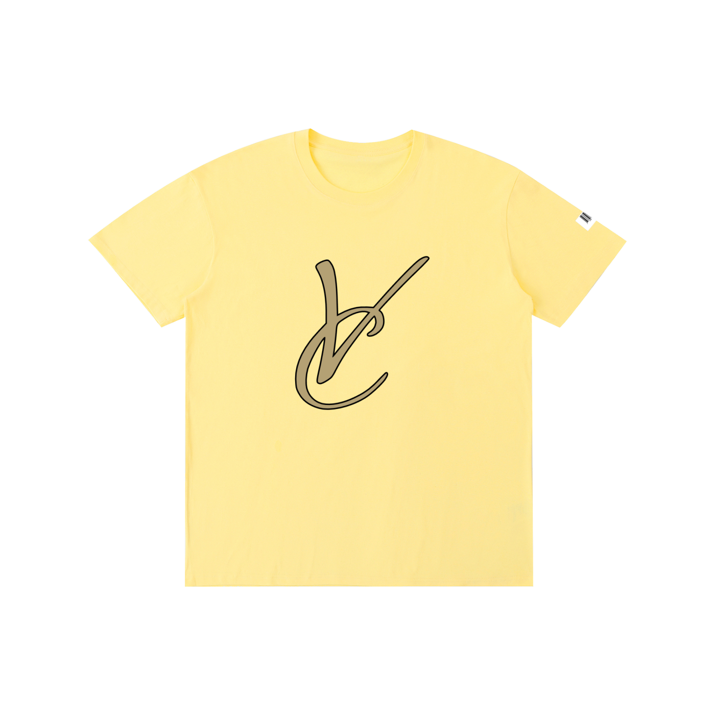 basic gold Vc shirt