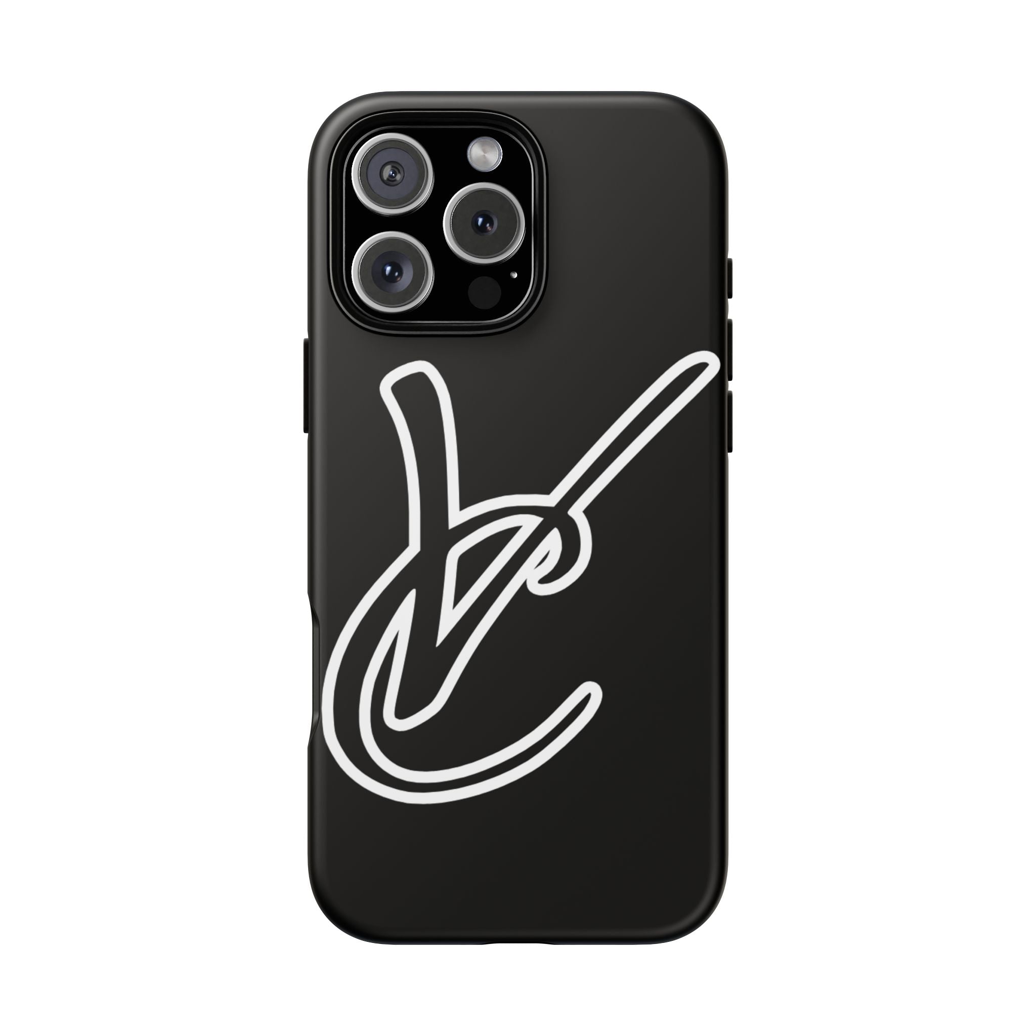 VC Black Tough Phone Case - Stylish, Durable, Shock-Resistant Cover for Trendsetters and CAMPERS