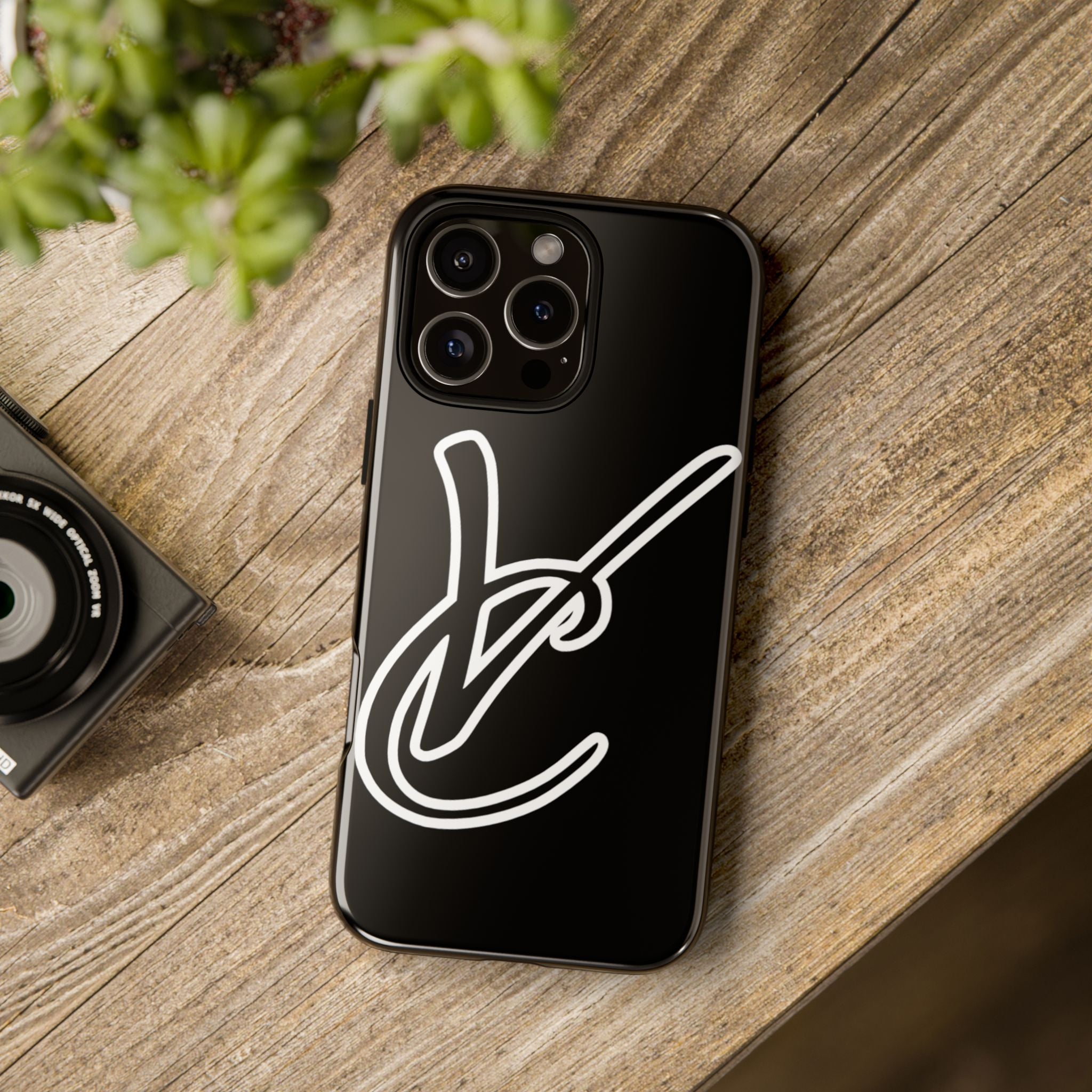 VC Black Tough Phone Case