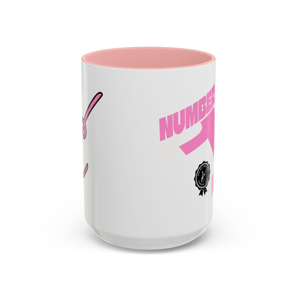 Number One MOM two tone Mug  (11, 15oz)