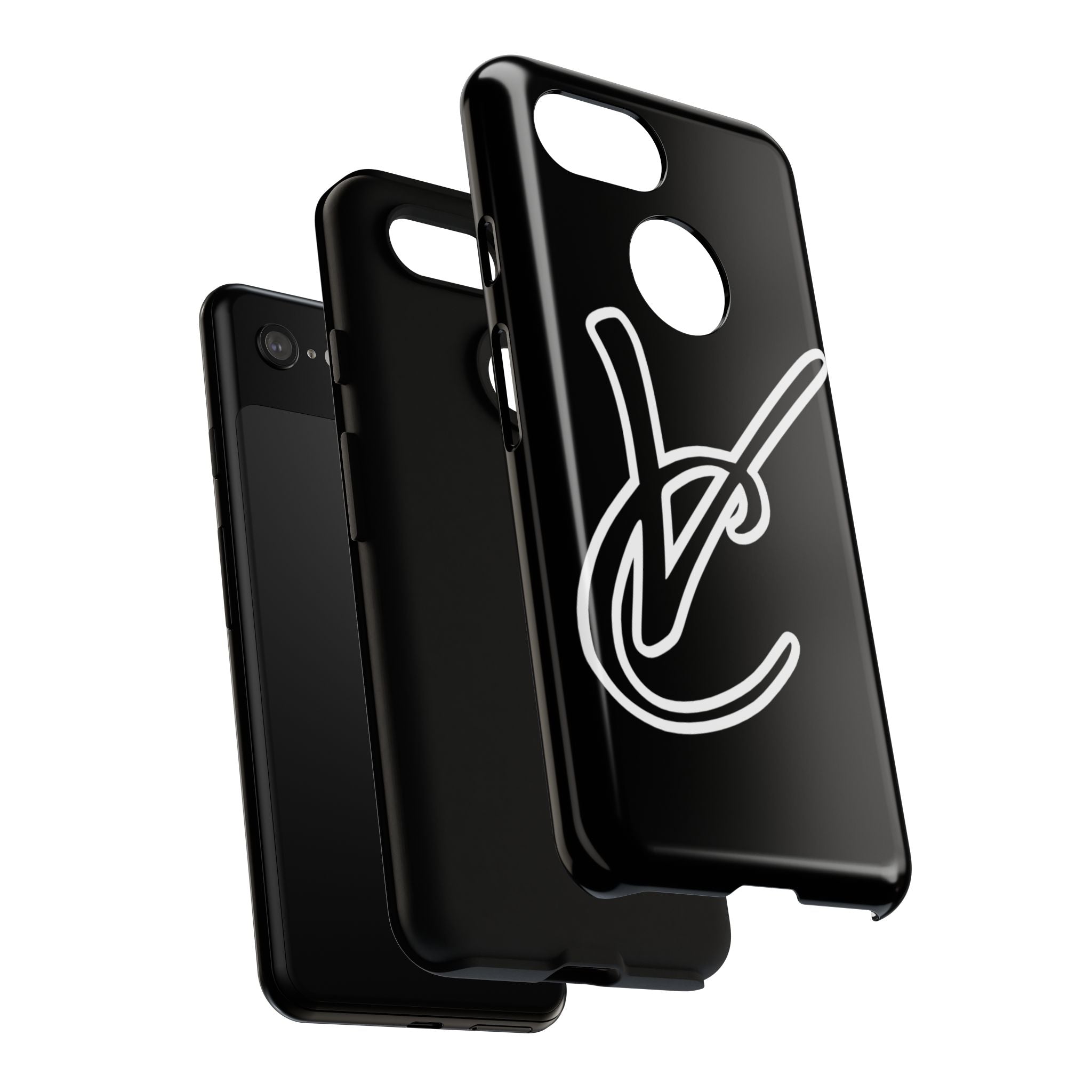 VC Black Tough Phone Case