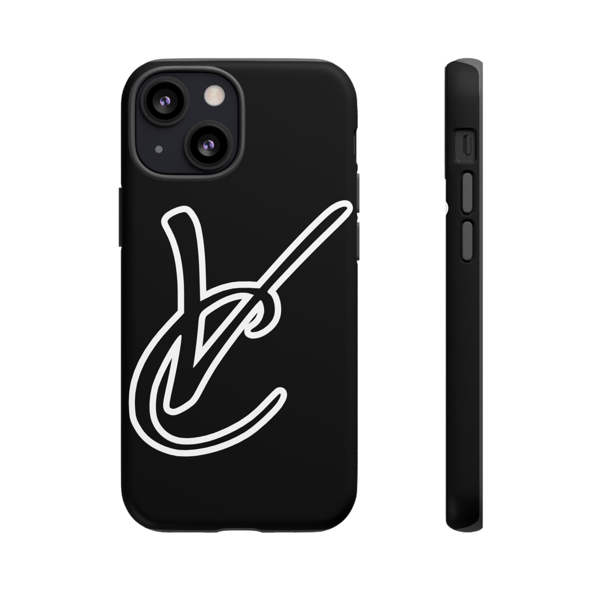 VC Black Tough Phone Case - Stylish, Durable, Shock-Resistant Cover for Trendsetters and CAMPERS