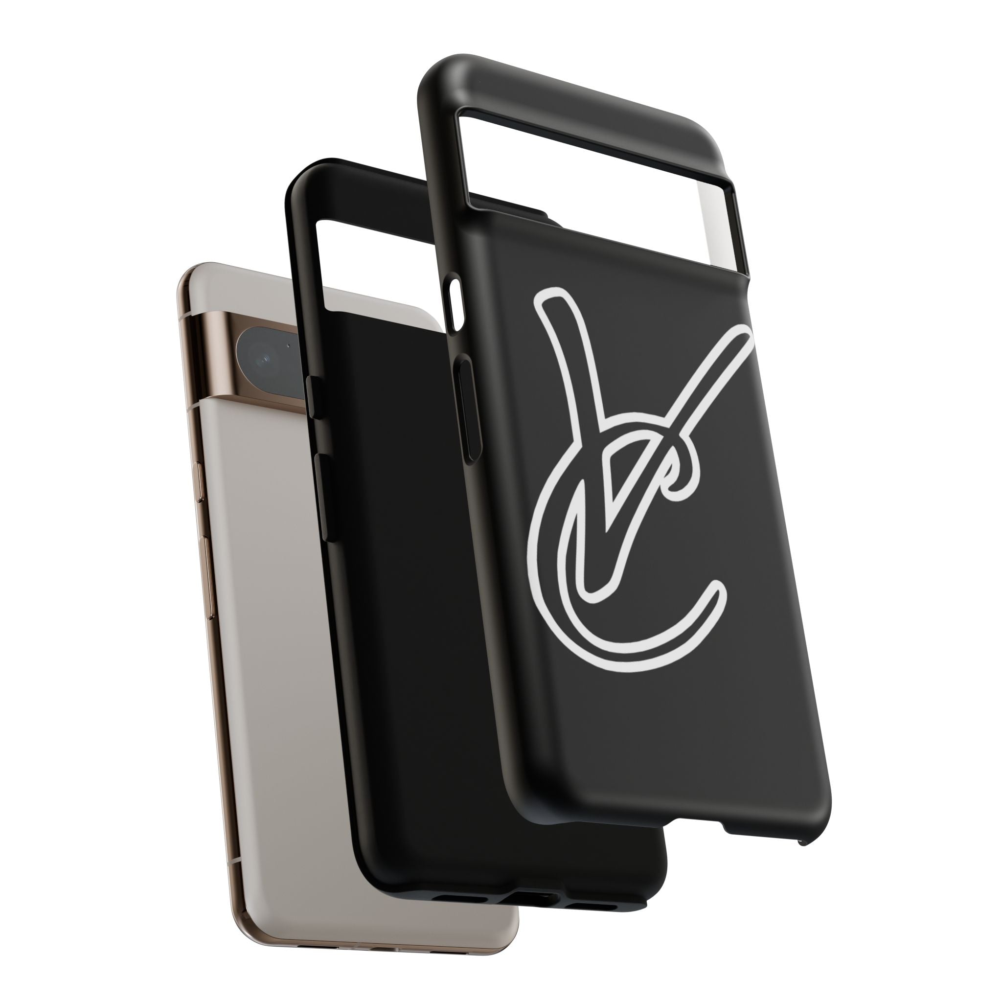 VC Black Tough Phone Case