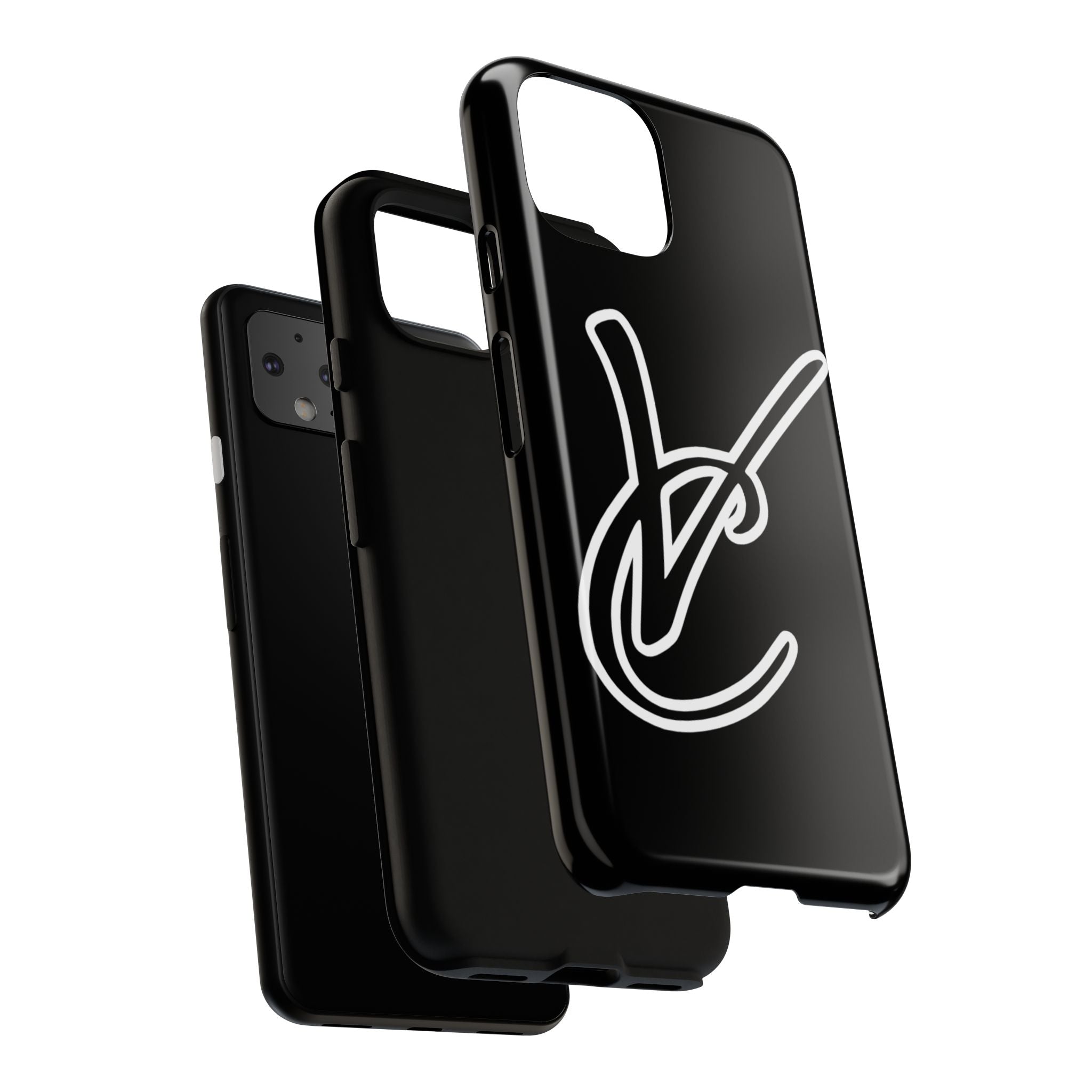 VC Black Tough Phone Case