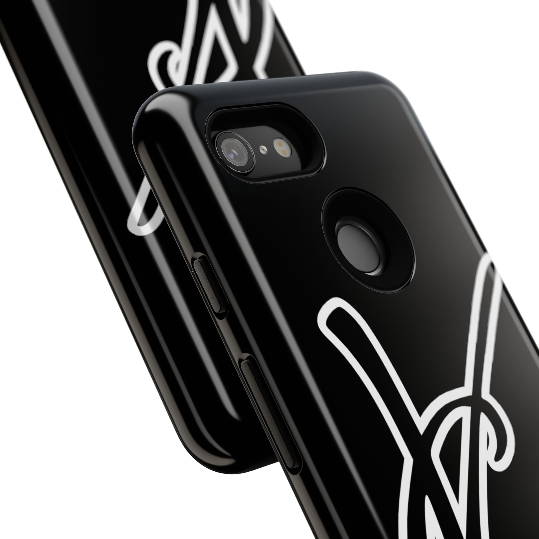VC Black Tough Phone Case