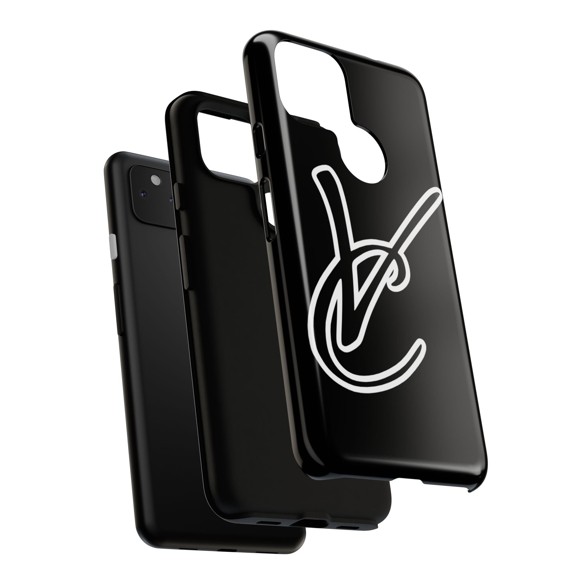 VC Black Tough Phone Case