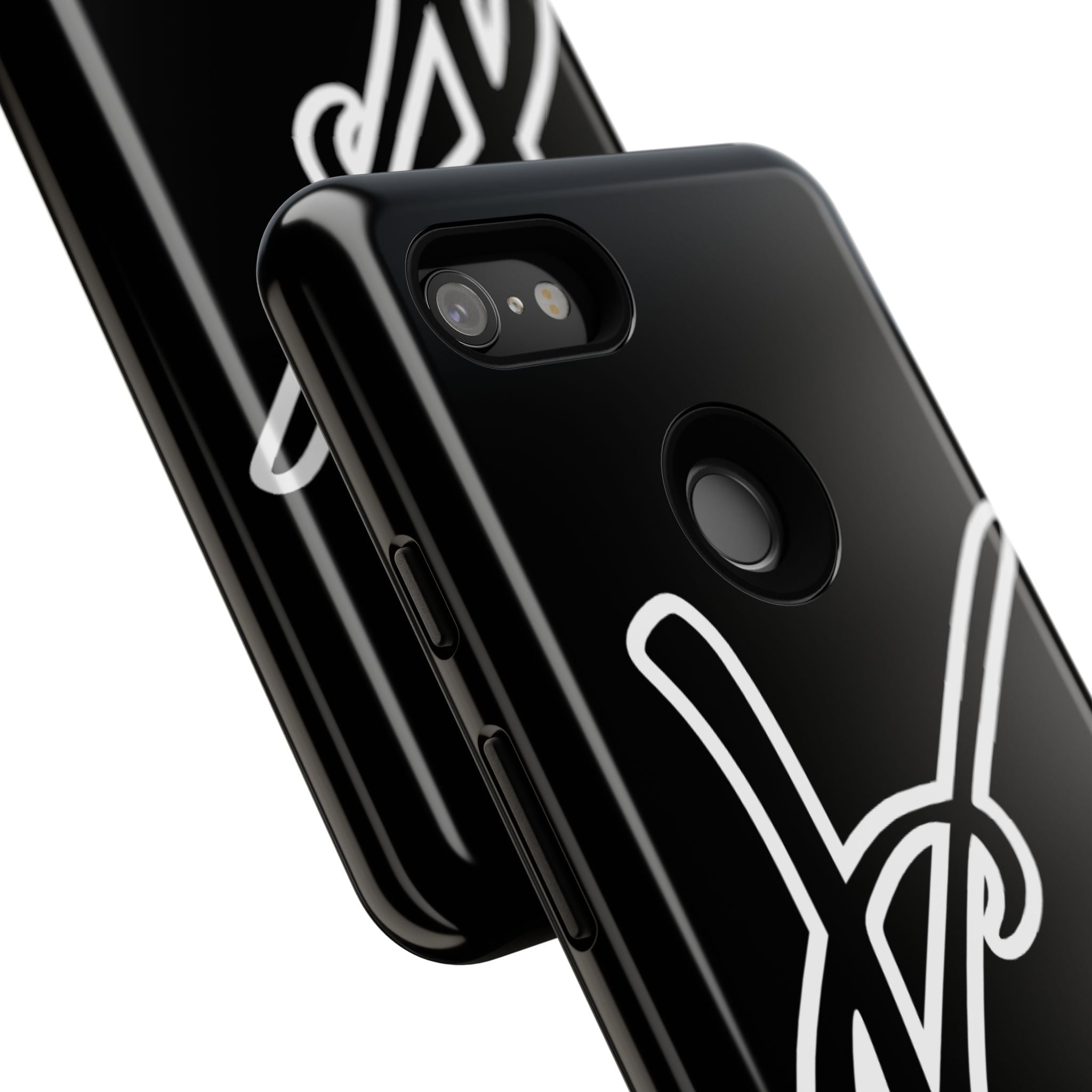 VC Black Tough Phone Case