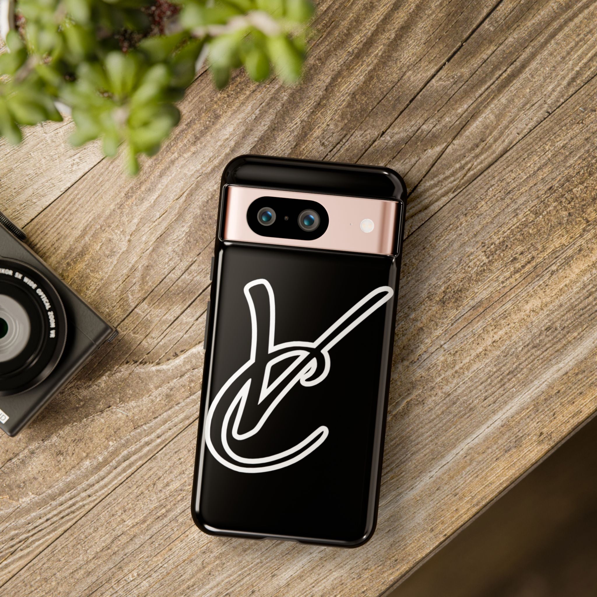 VC Black Tough Phone Case
