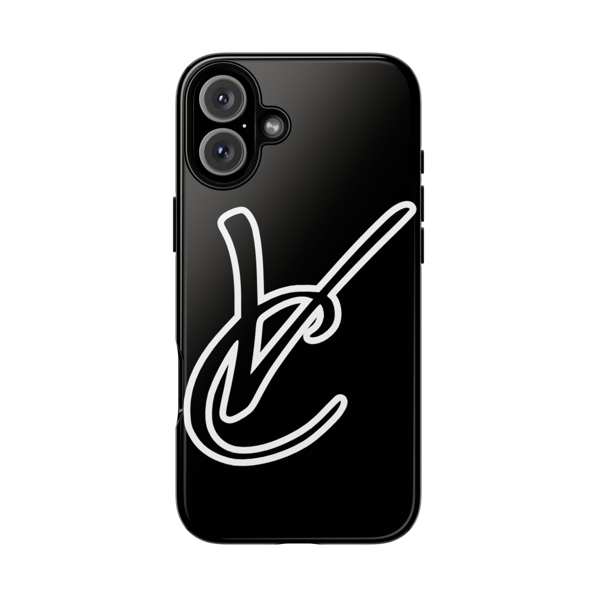 VC Black Tough Phone Case - Stylish, Durable, Shock-Resistant Cover for Trendsetters and CAMPERS