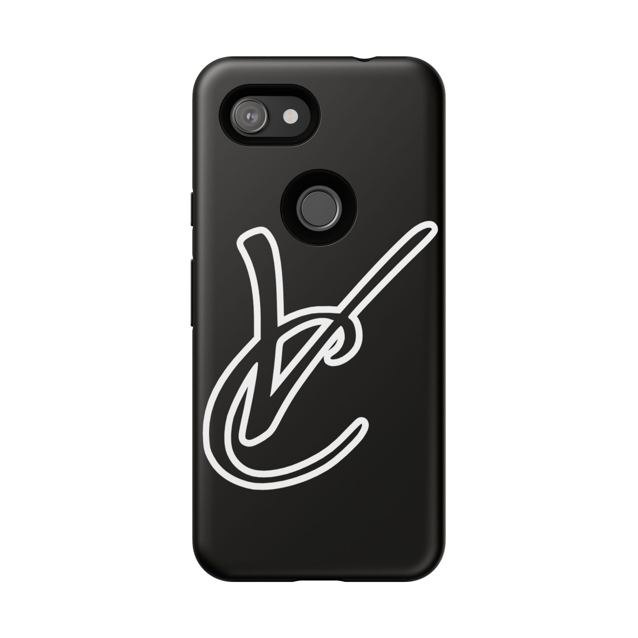 VC Black Tough Phone Case - Stylish, Durable, Shock-Resistant Cover for Trendsetters and CAMPERS