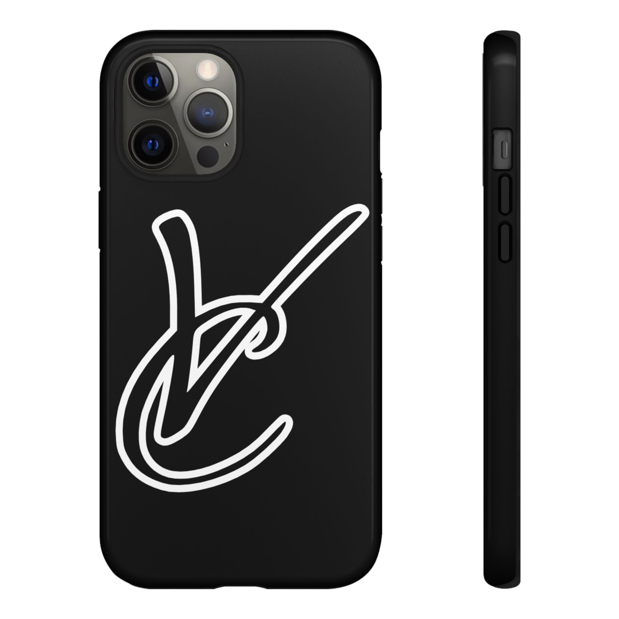 VC Black Tough Phone Case - Stylish, Durable, Shock-Resistant Cover for Trendsetters and CAMPERS