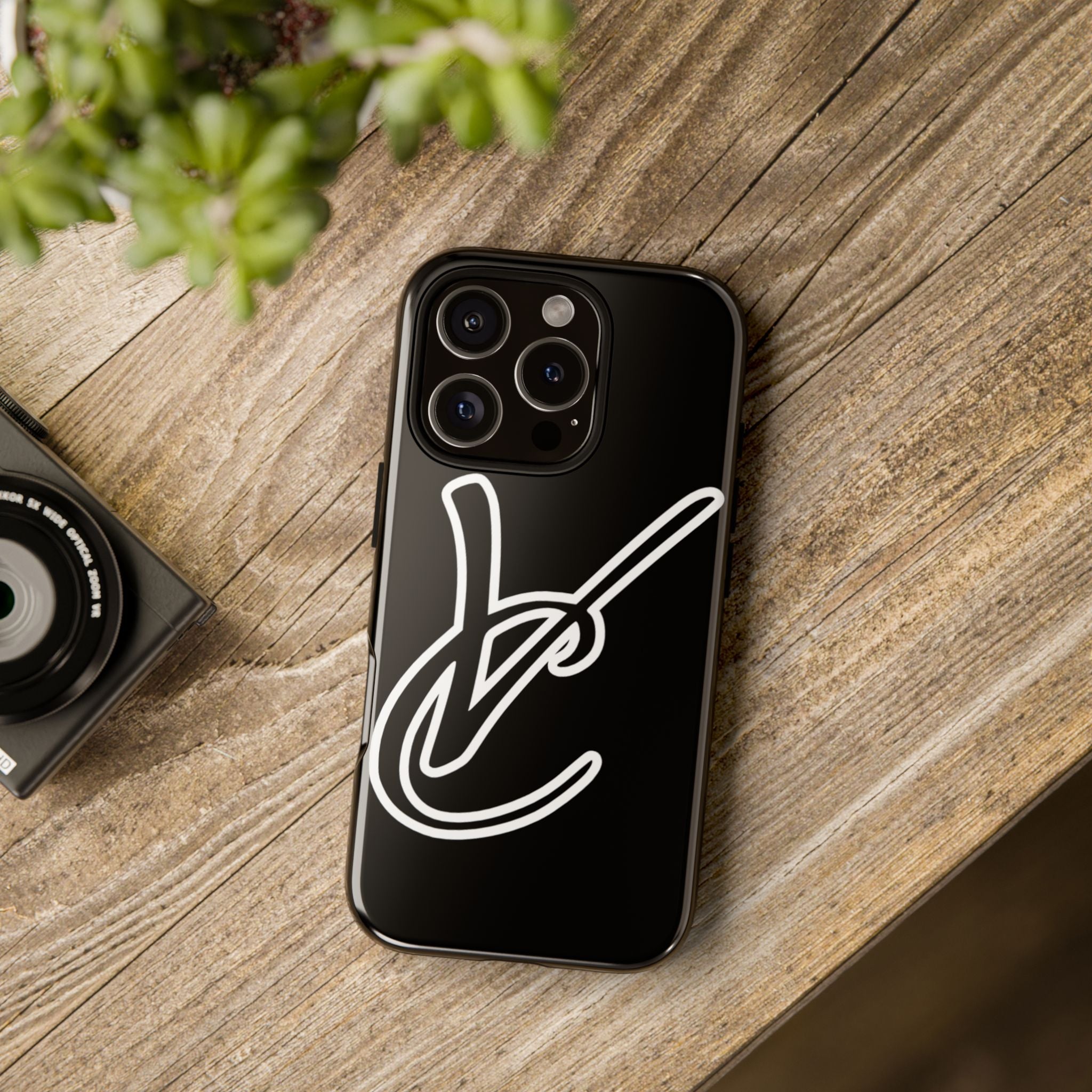 VC Black Tough Phone Case