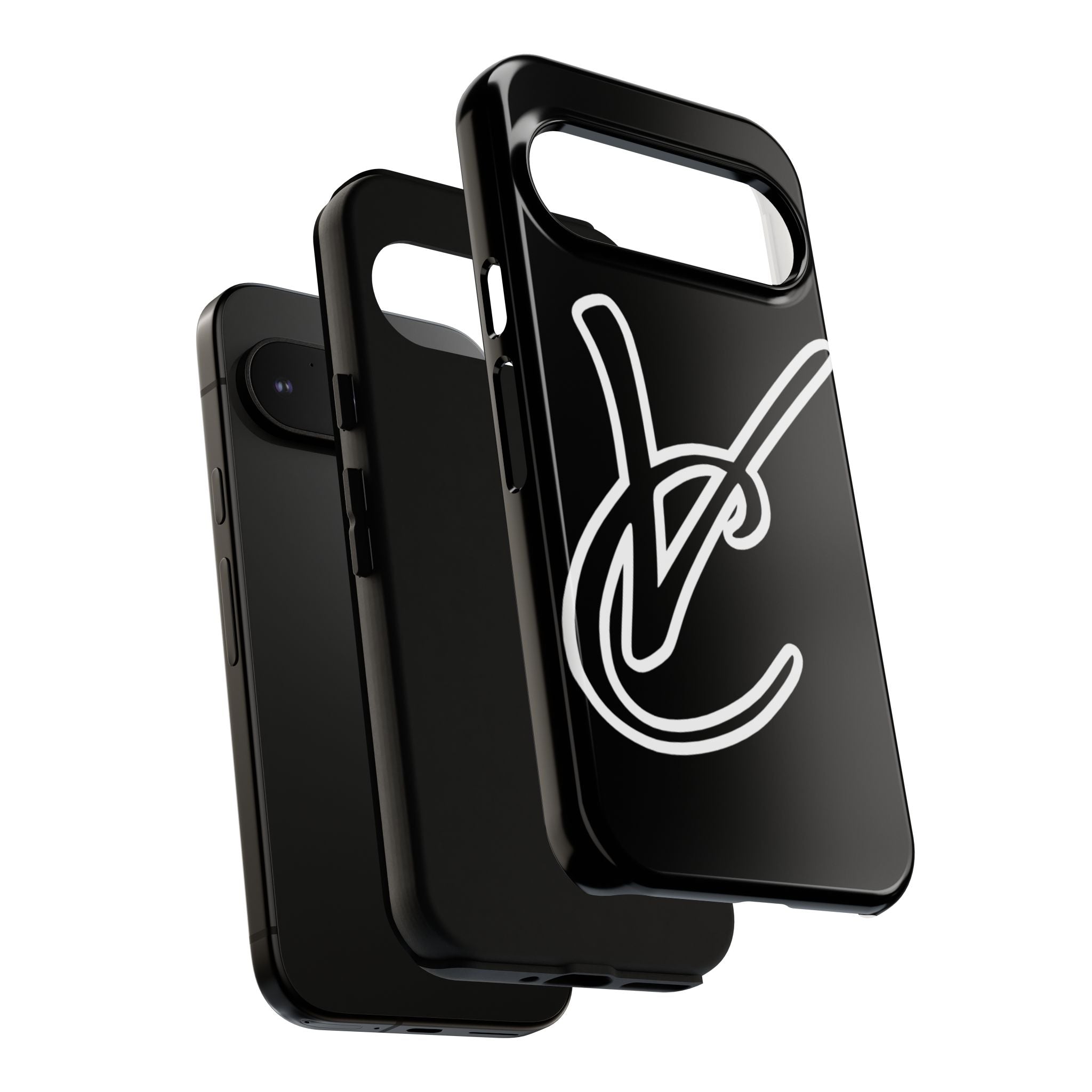 VC Black Tough Phone Case