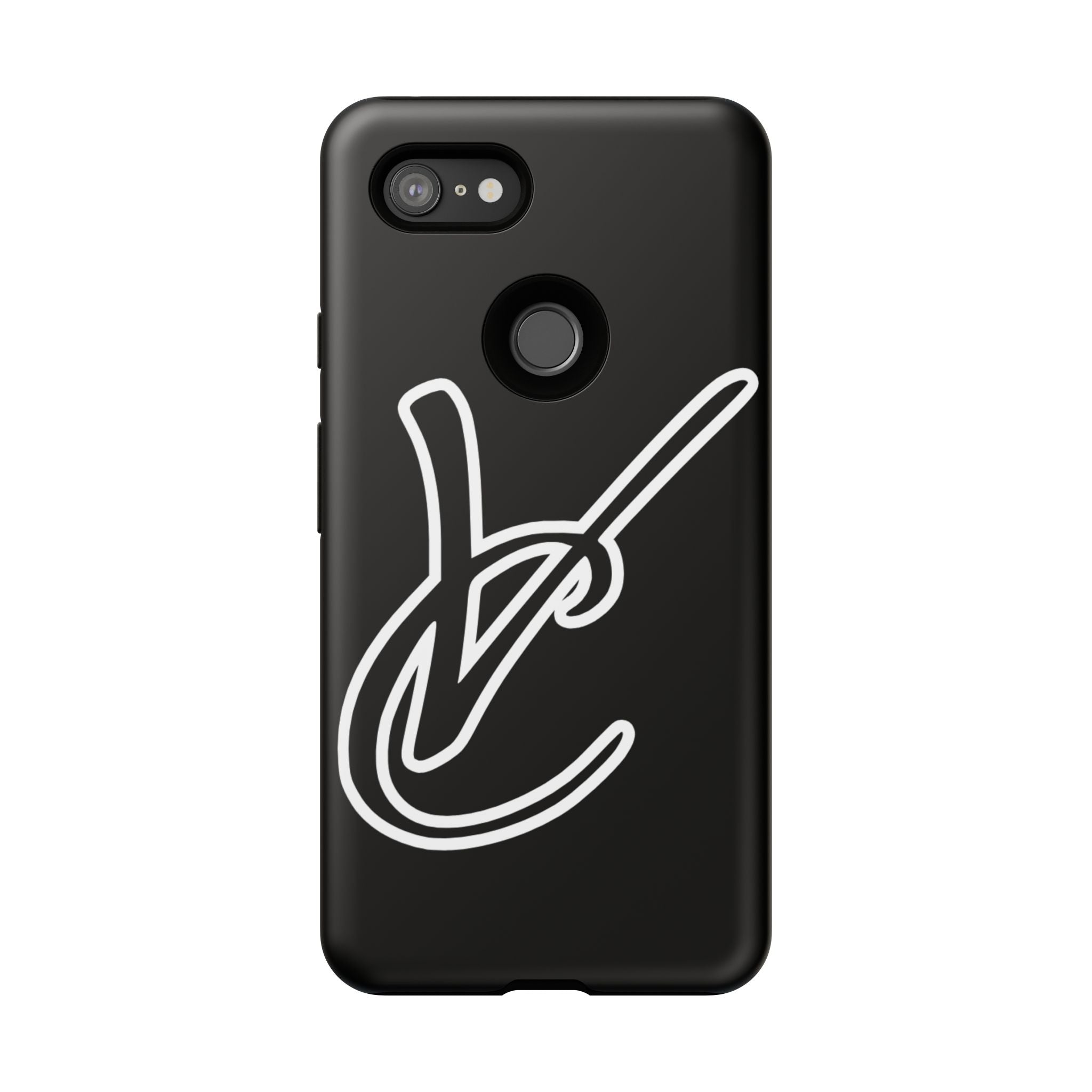 VC Black Tough Phone Case - Stylish, Durable, Shock-Resistant Cover for Trendsetters and CAMPERS