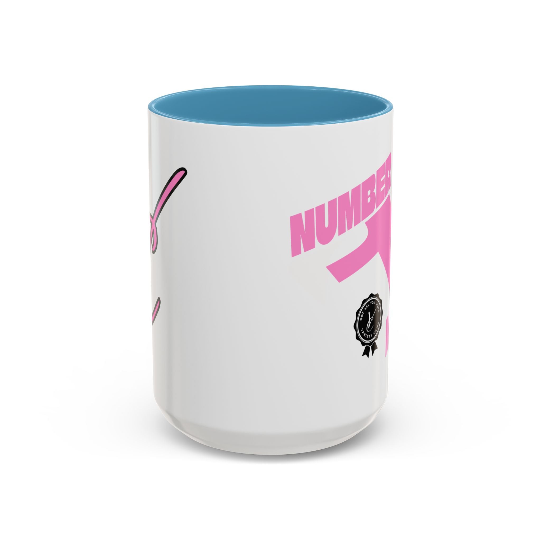 Number One MOM two tone Mug  (11, 15oz)