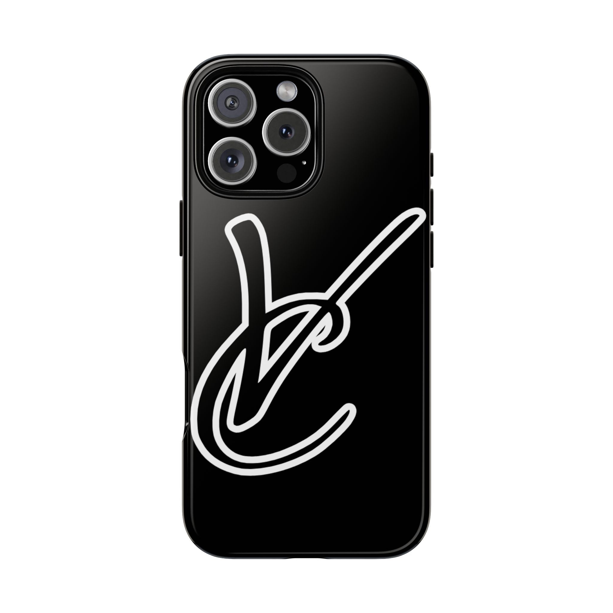 VC Black Tough Phone Case - Stylish, Durable, Shock-Resistant Cover for Trendsetters and CAMPERS