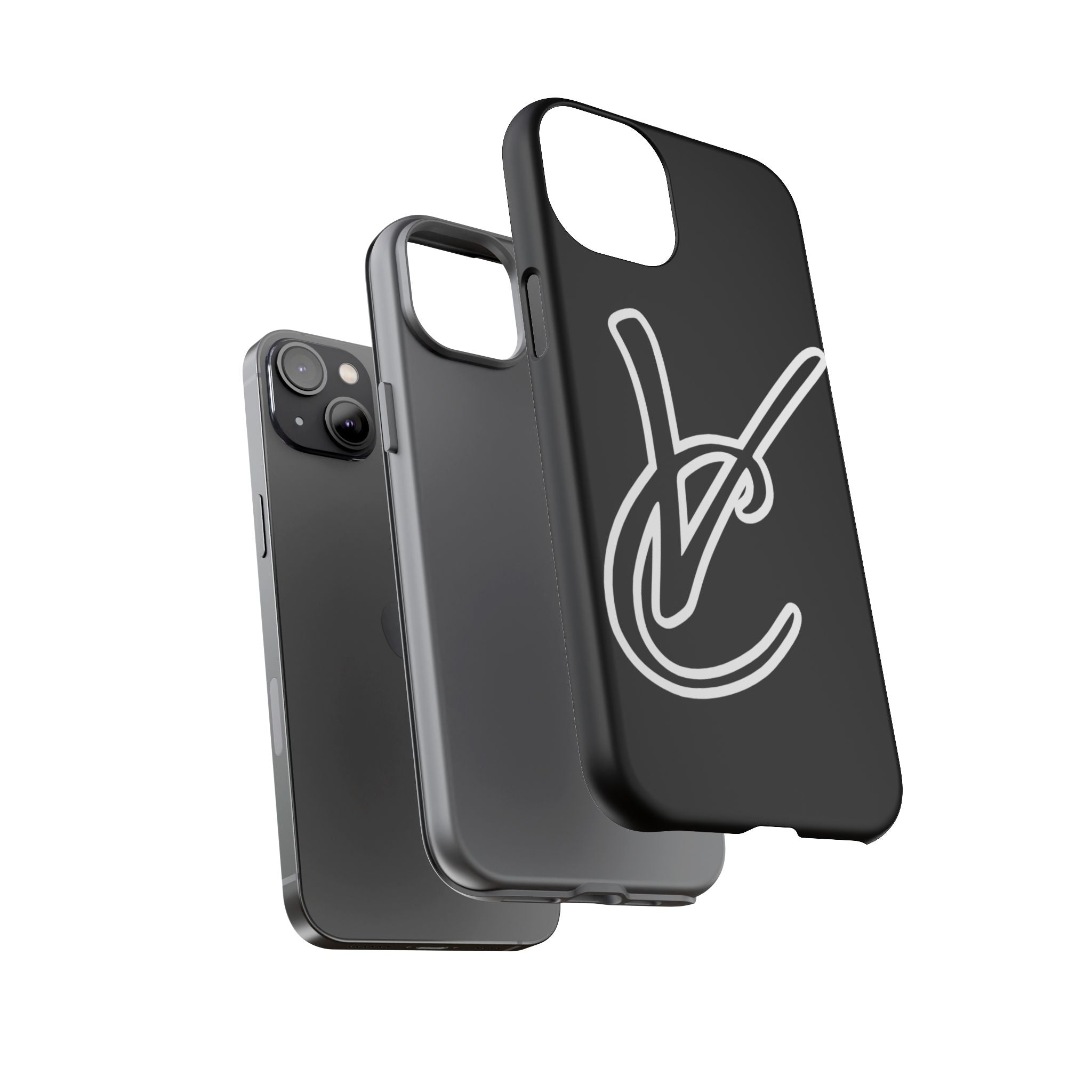 VC Black Tough Phone Case