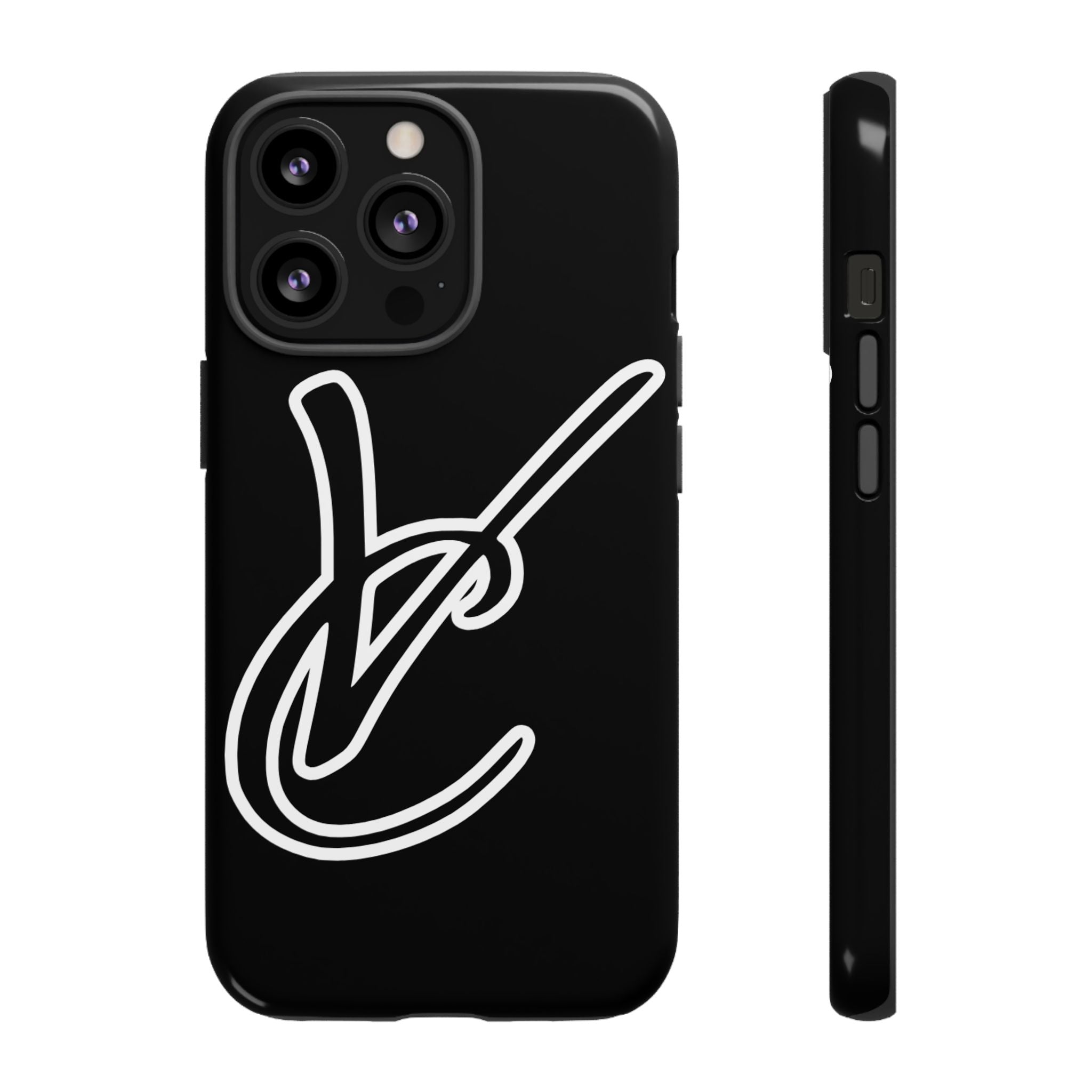 VC Black Tough Phone Case - Stylish, Durable, Shock-Resistant Cover for Trendsetters and CAMPERS