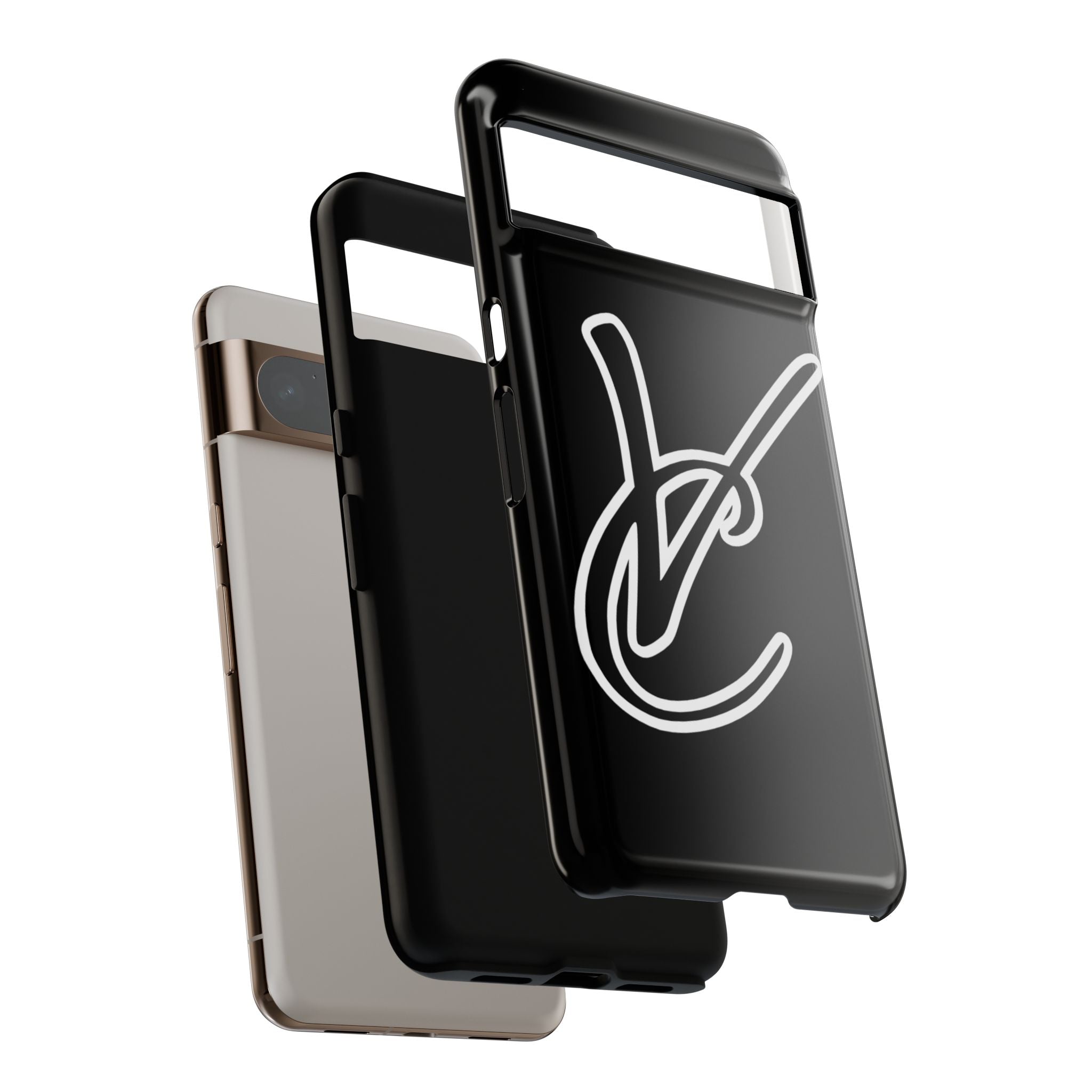 VC Black Tough Phone Case