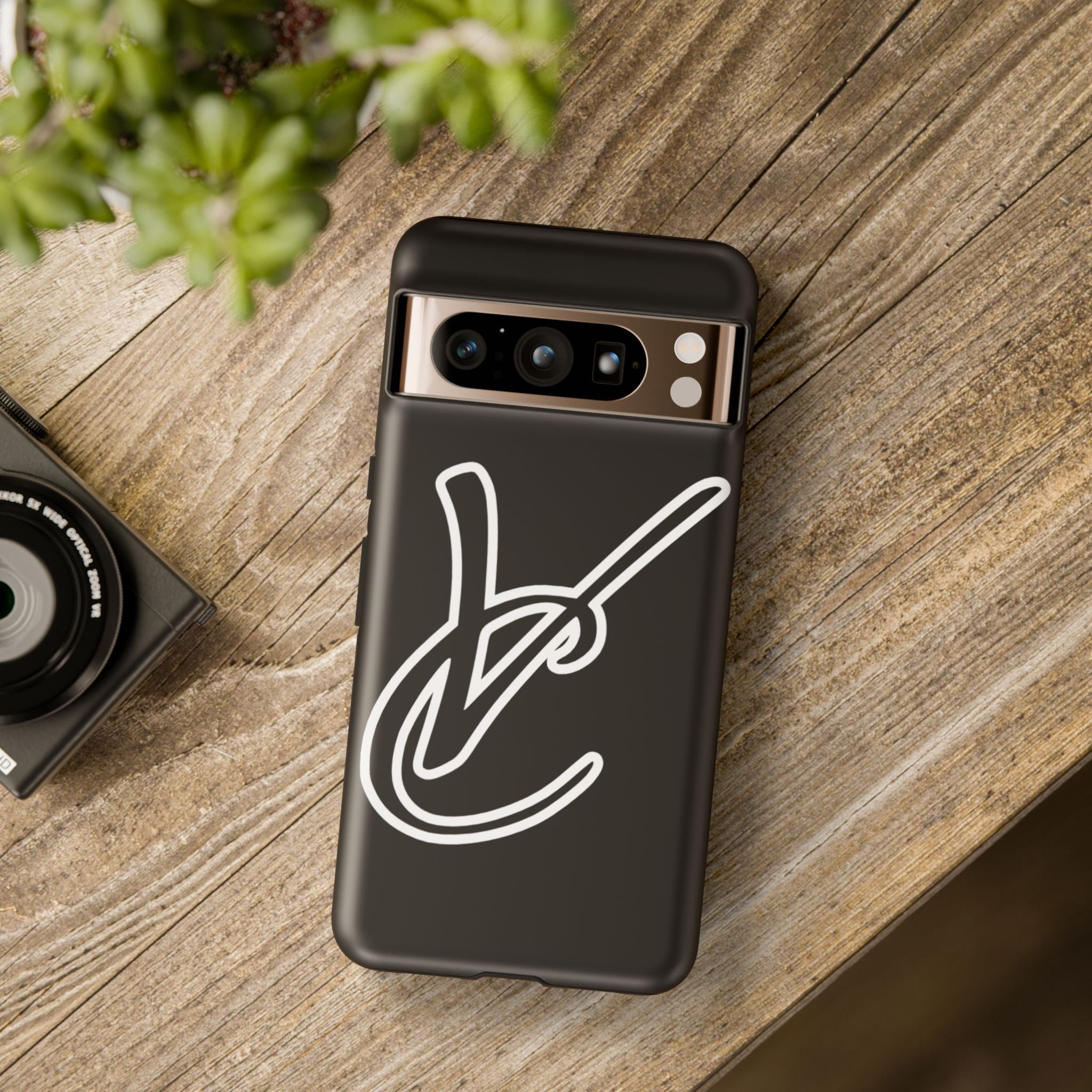 VC Black Tough Phone Case