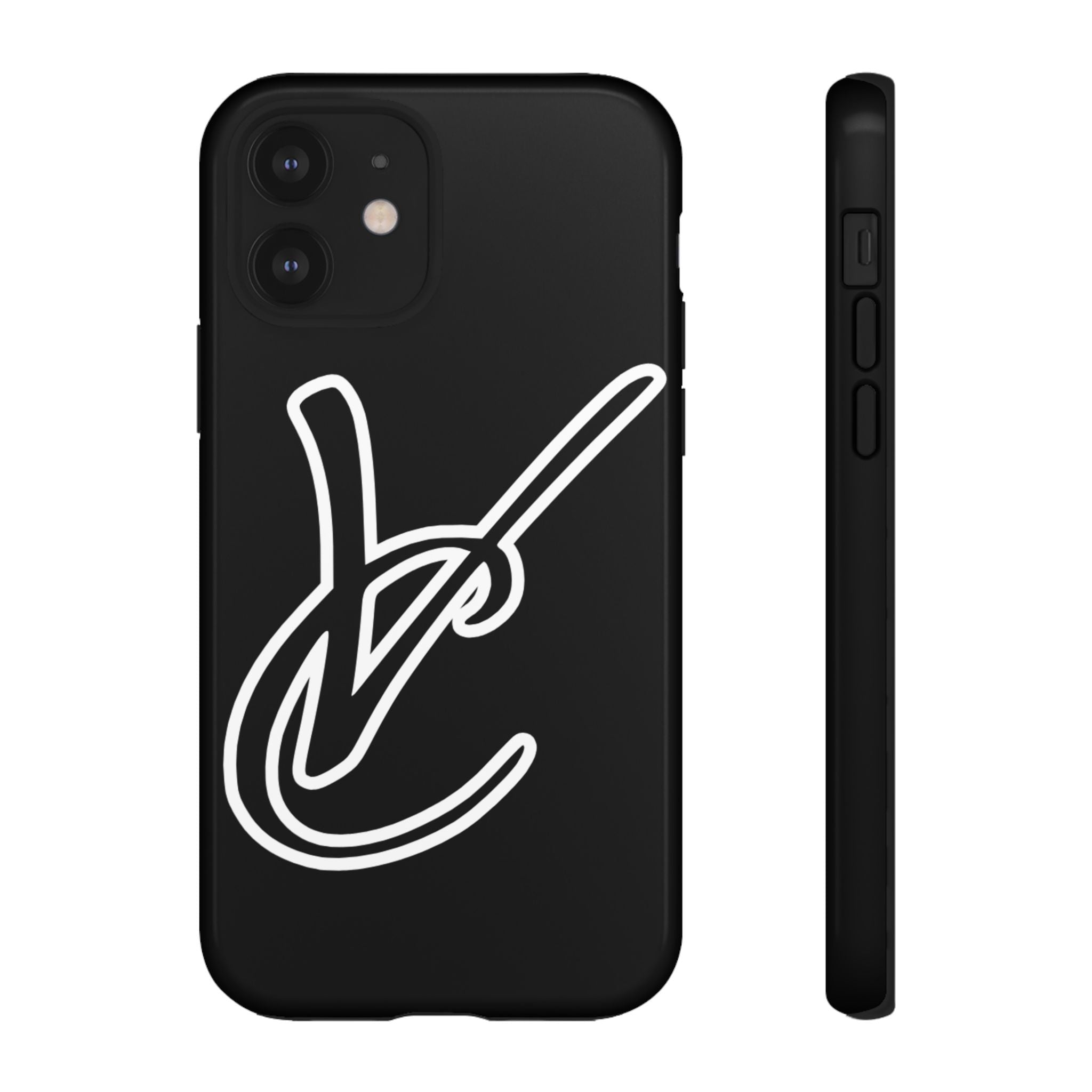 VC Black Tough Phone Case - Stylish, Durable, Shock-Resistant Cover for Trendsetters and CAMPERS