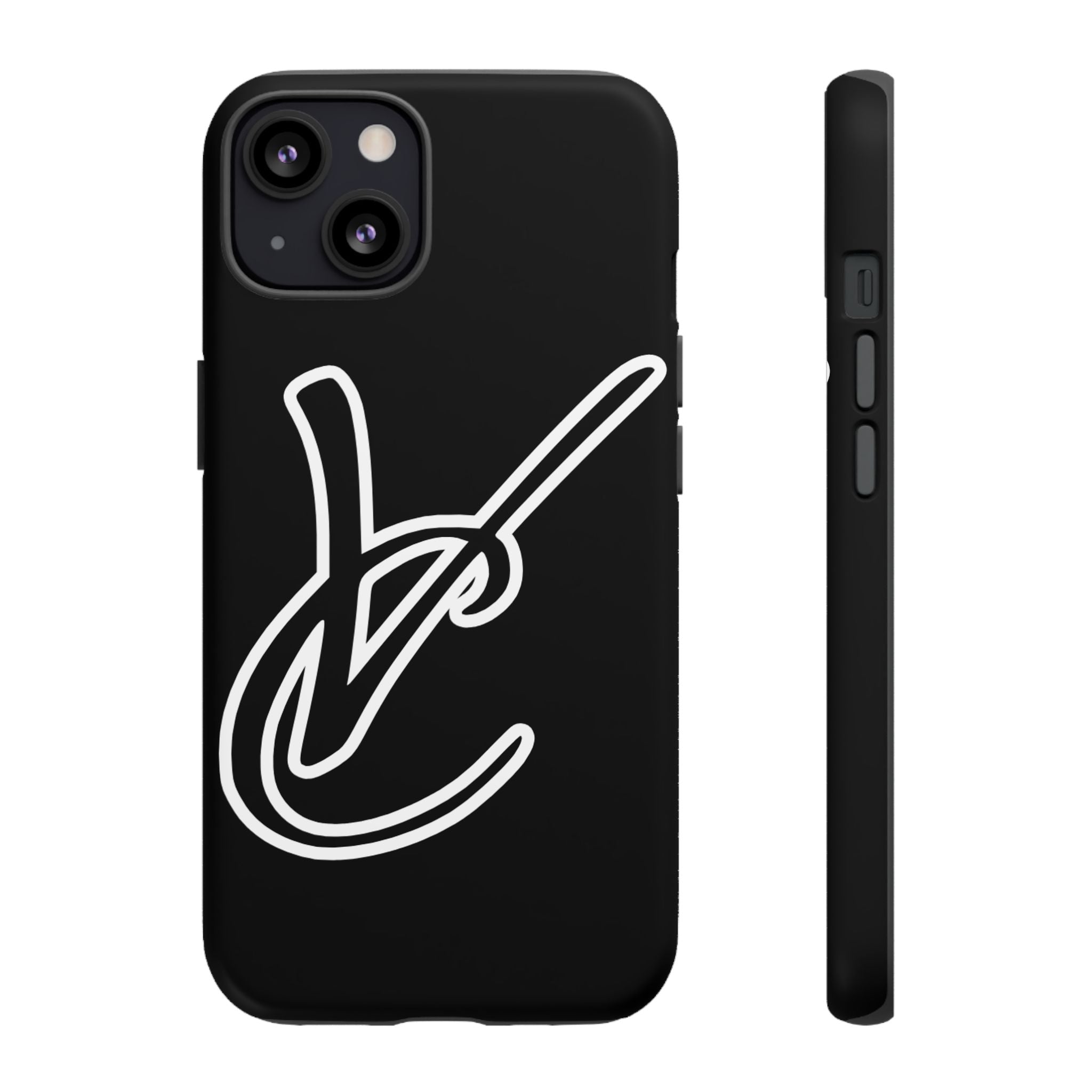 VC Black Tough Phone Case - Stylish, Durable, Shock-Resistant Cover for Trendsetters and CAMPERS