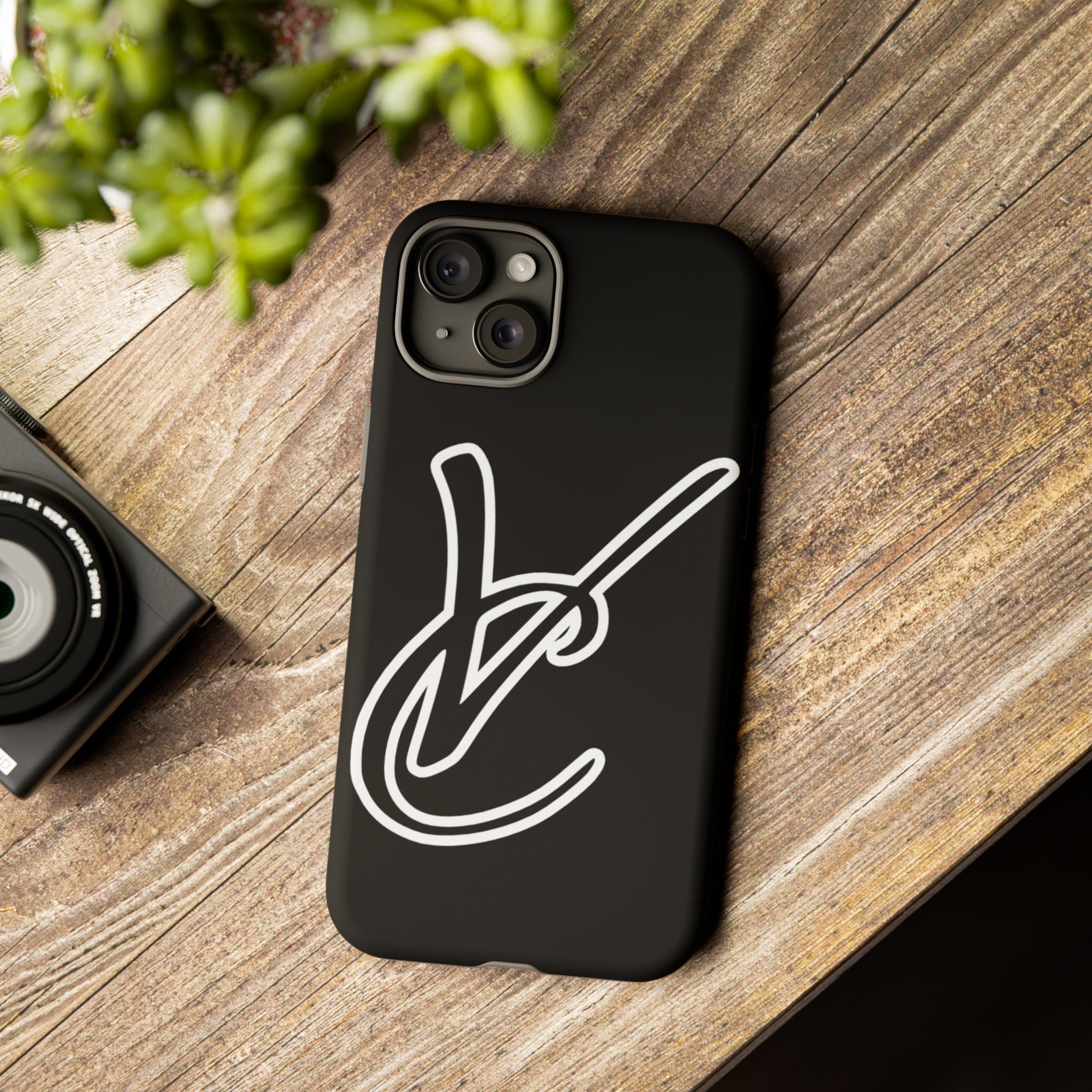 VC Black Tough Phone Case