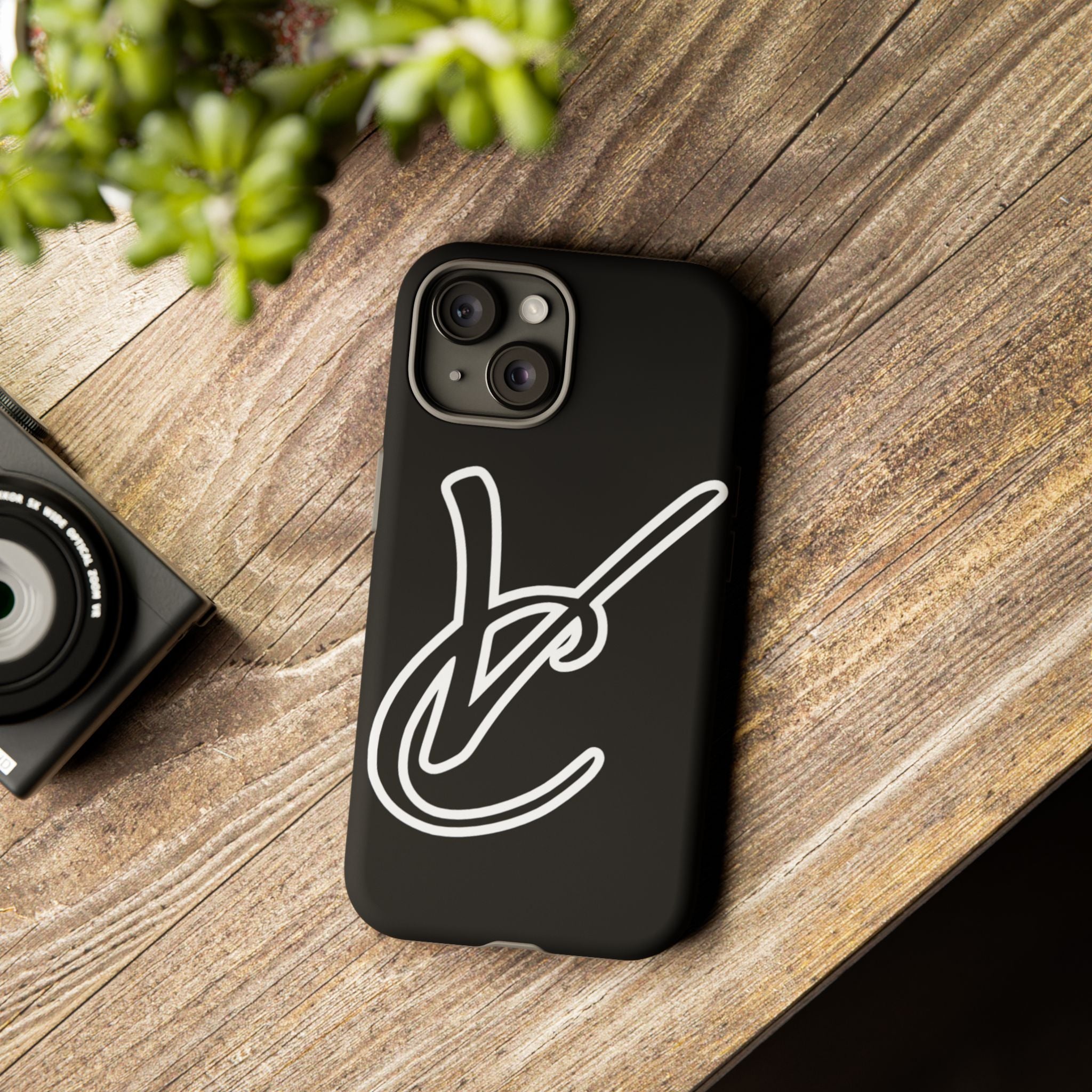 VC Black Tough Phone Case