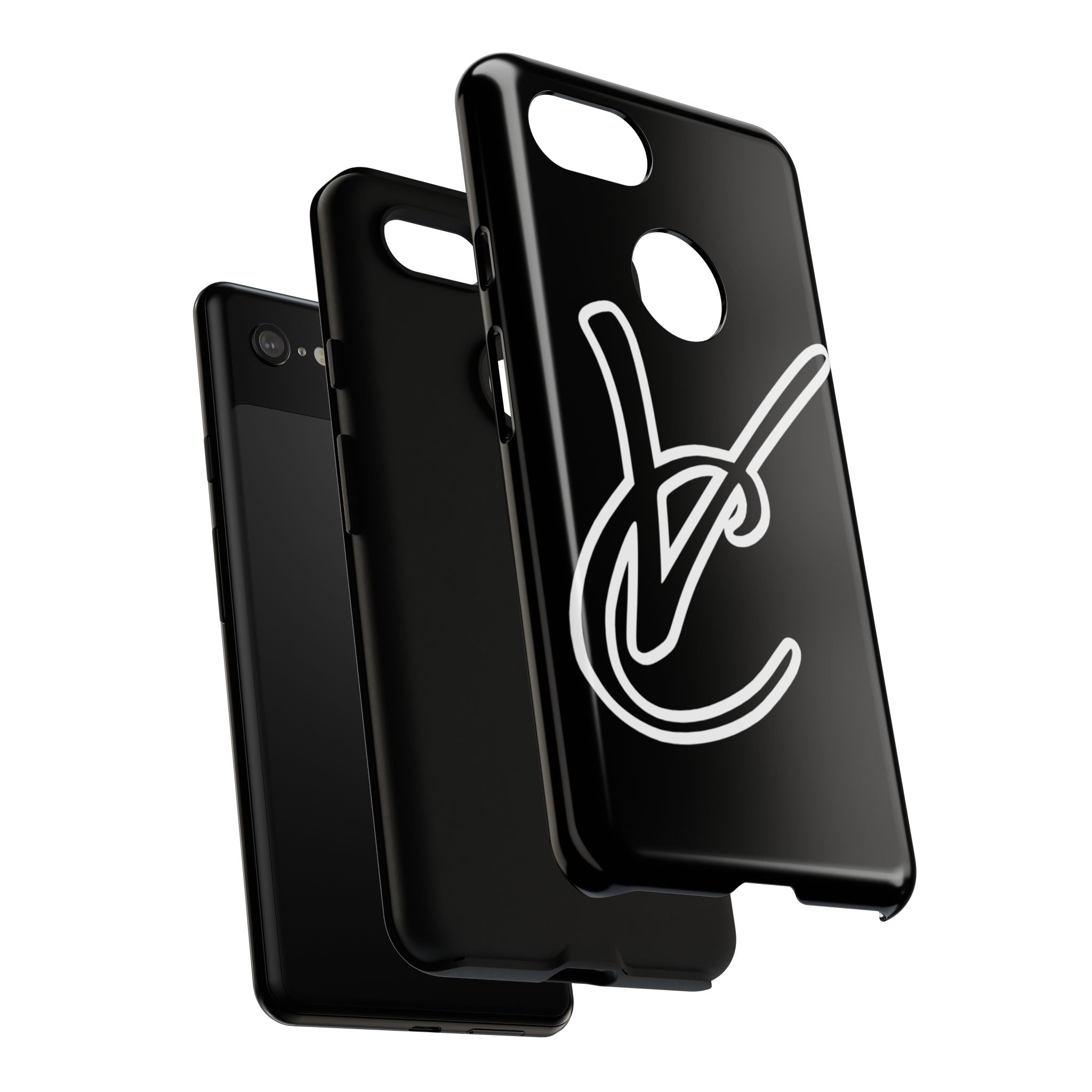 VC Black Tough Phone Case