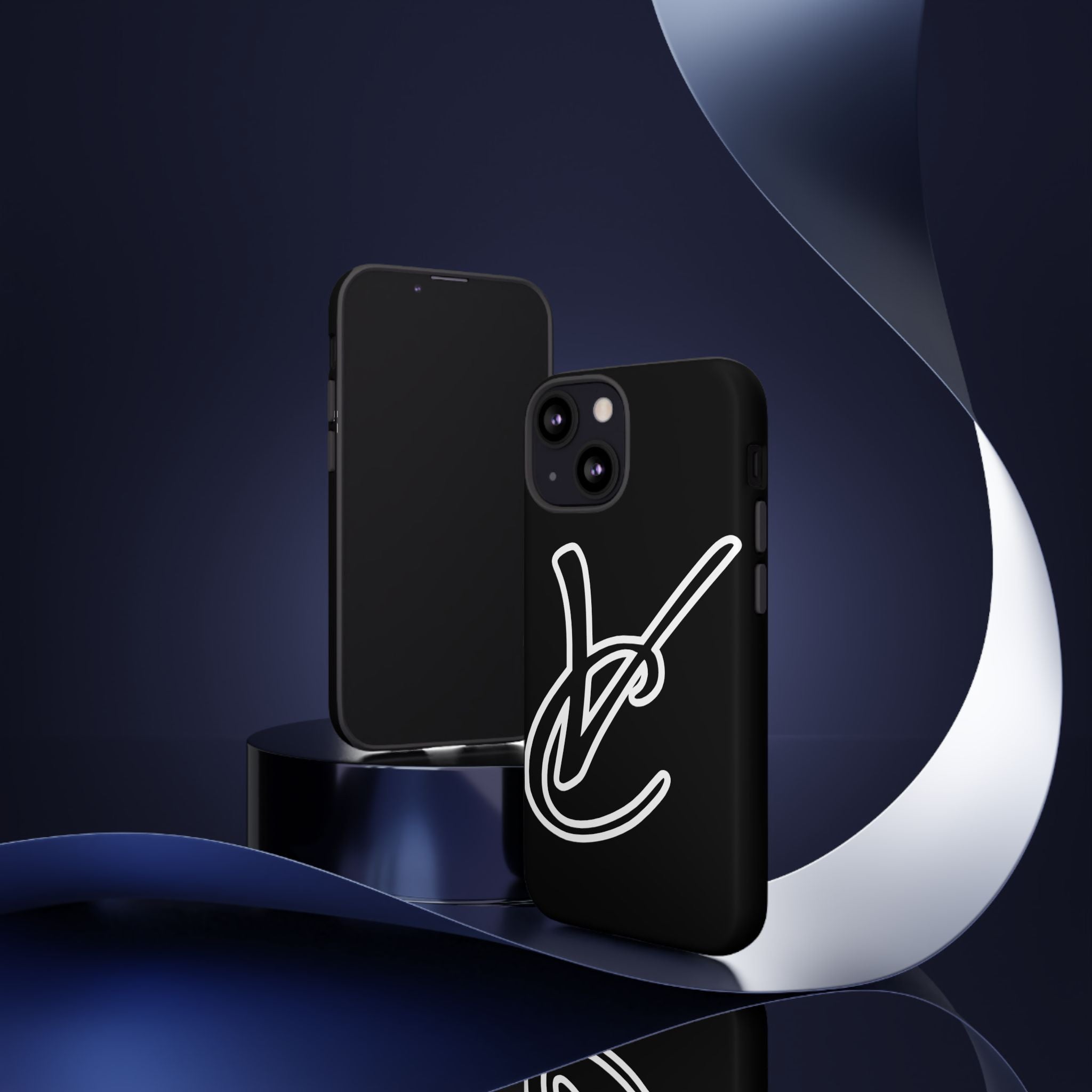 VC Black Tough Phone Case