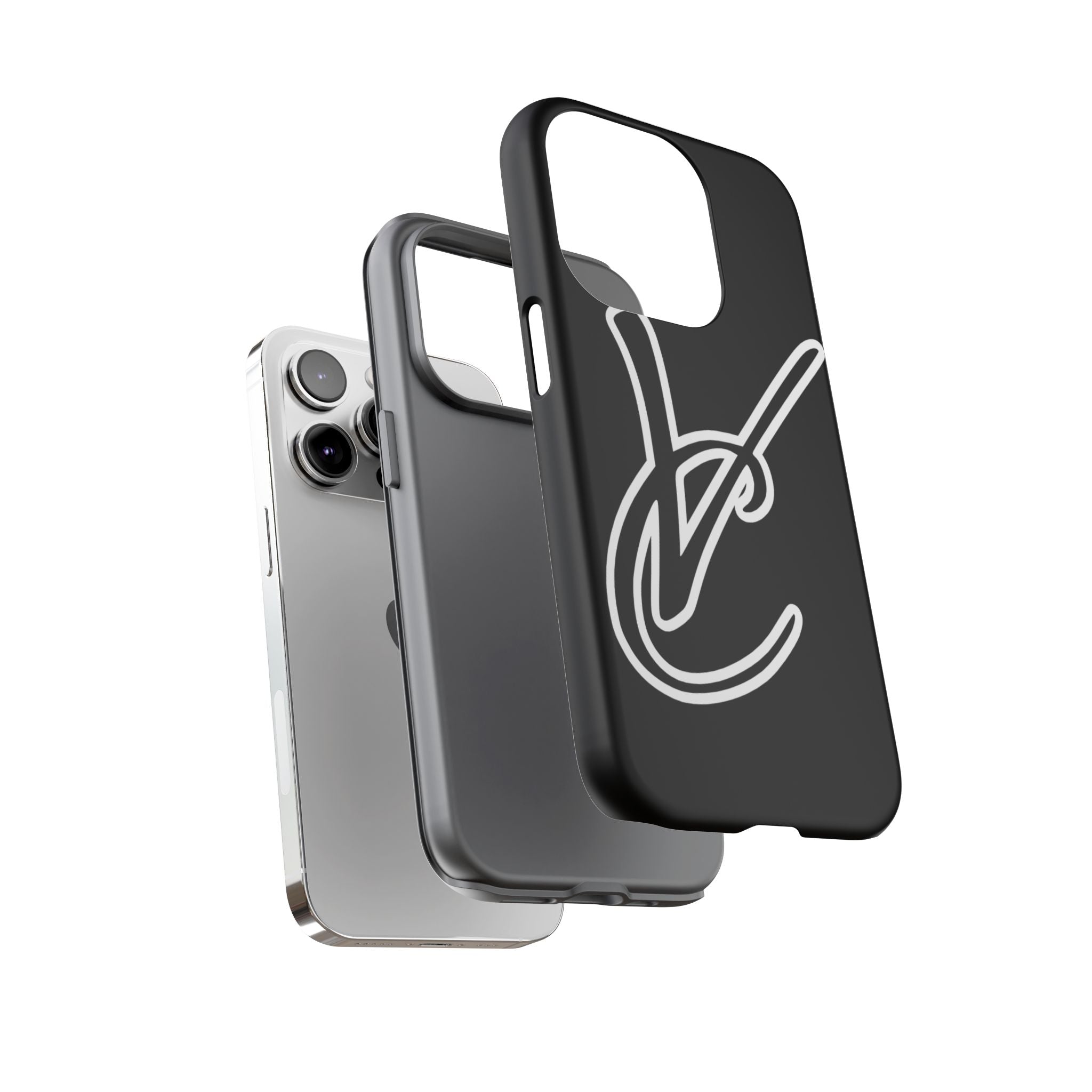 VC Black Tough Phone Case