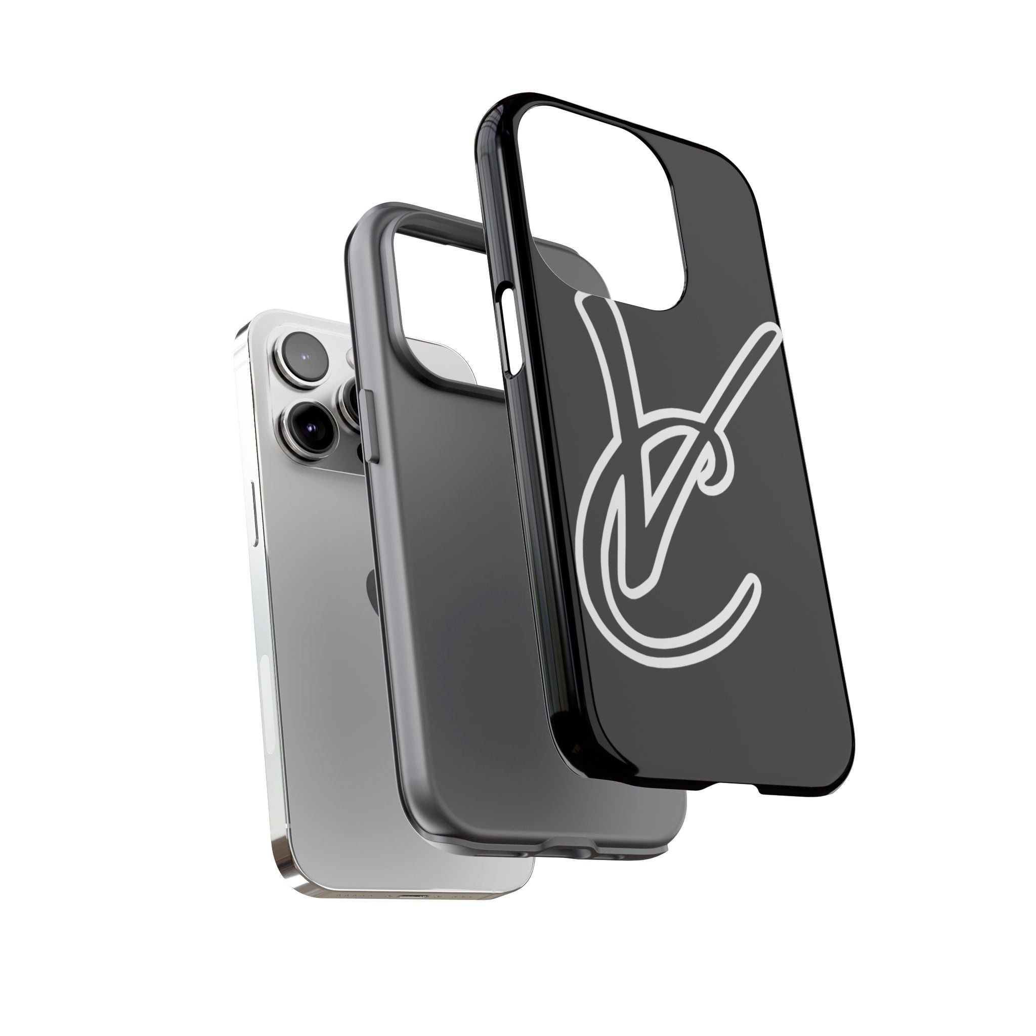 VC Black Tough Phone Case