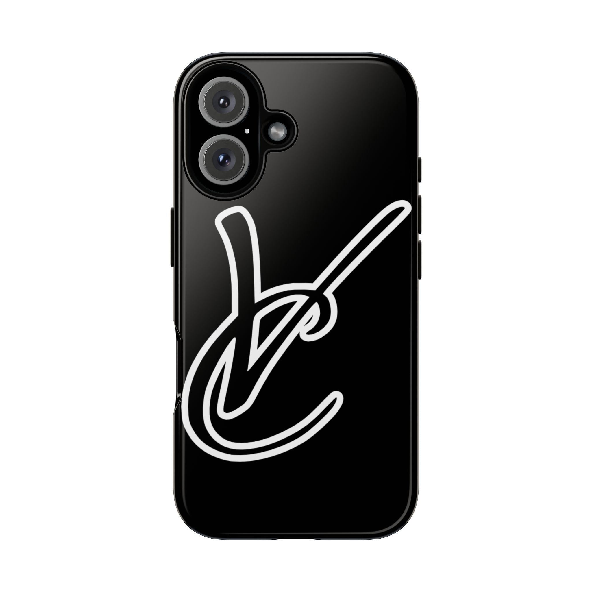 VC Black Tough Phone Case - Stylish, Durable, Shock-Resistant Cover for Trendsetters and CAMPERS