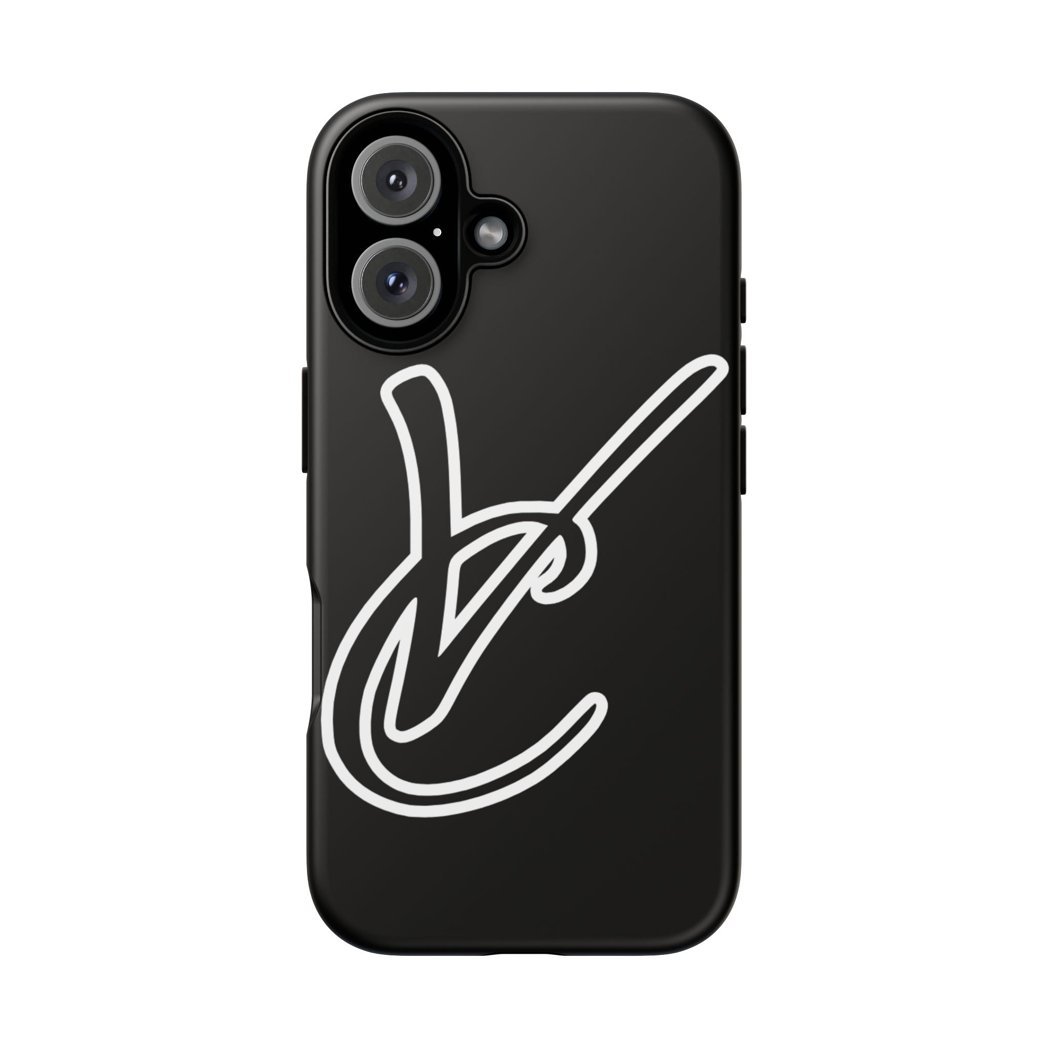 VC Black Tough Phone Case - Stylish, Durable, Shock-Resistant Cover for Trendsetters and CAMPERS