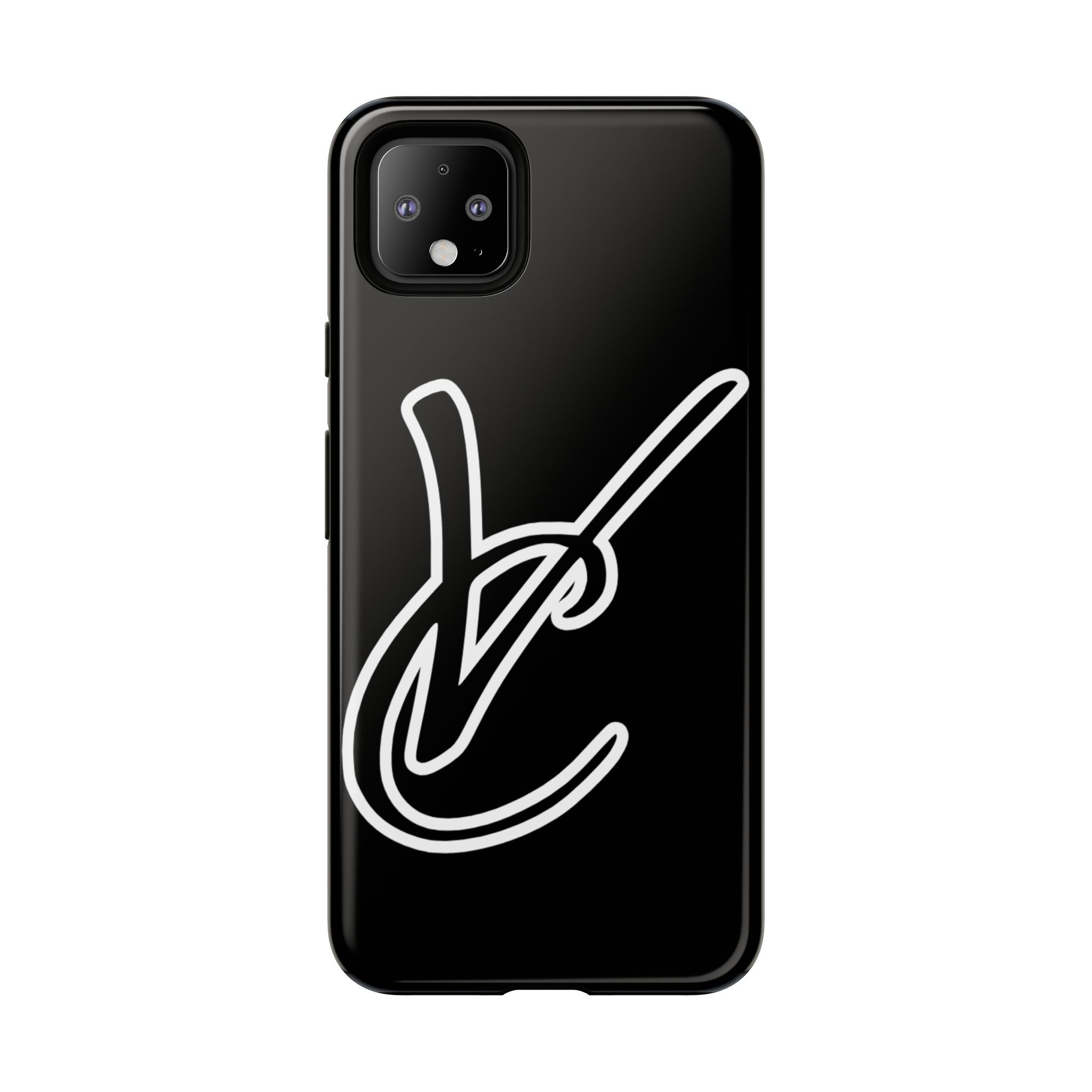VC Black Tough Phone Case - Stylish, Durable, Shock-Resistant Cover for Trendsetters and CAMPERS