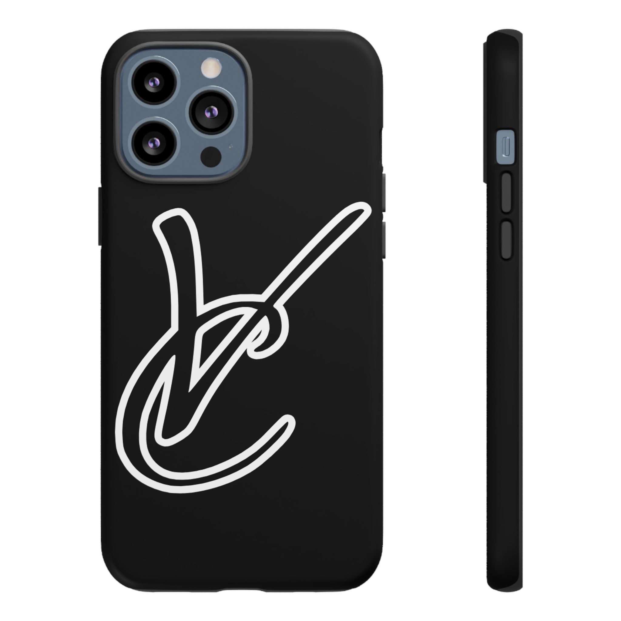 VC Black Tough Phone Case - Stylish, Durable, Shock-Resistant Cover for Trendsetters and CAMPERS