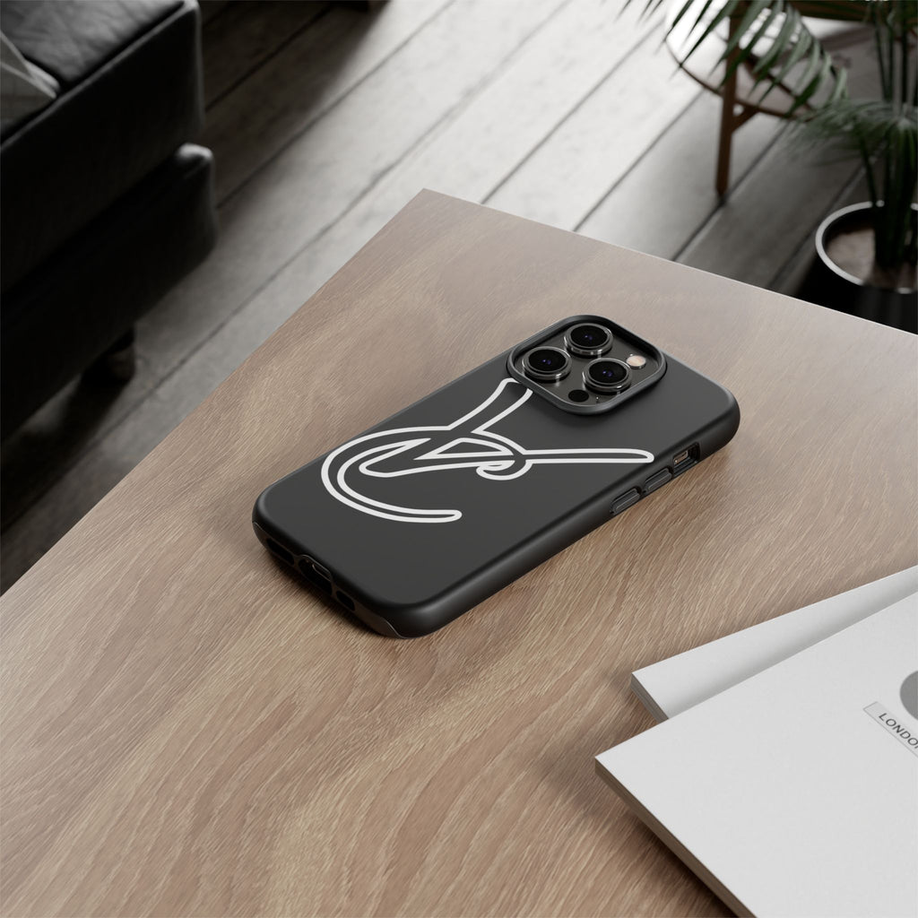 VC Black Tough Phone Case