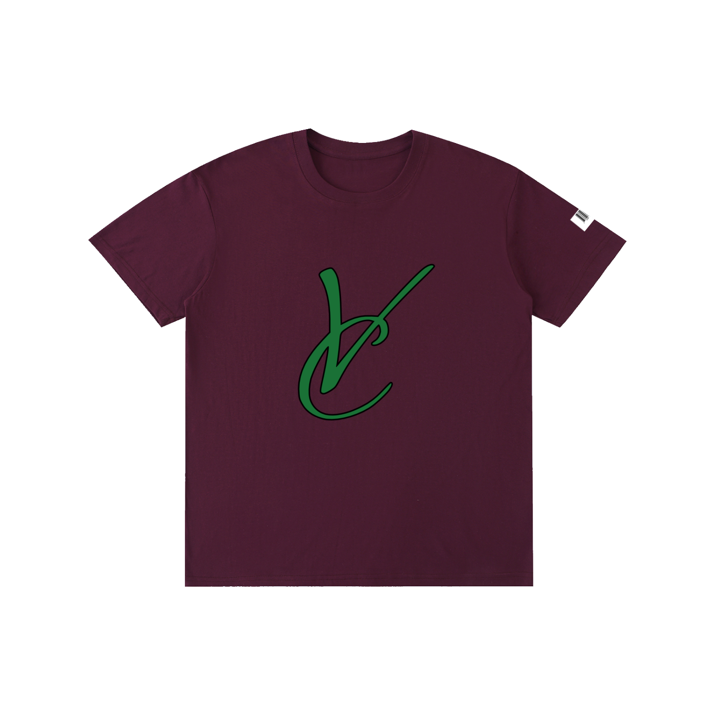 basic green Vc shirt