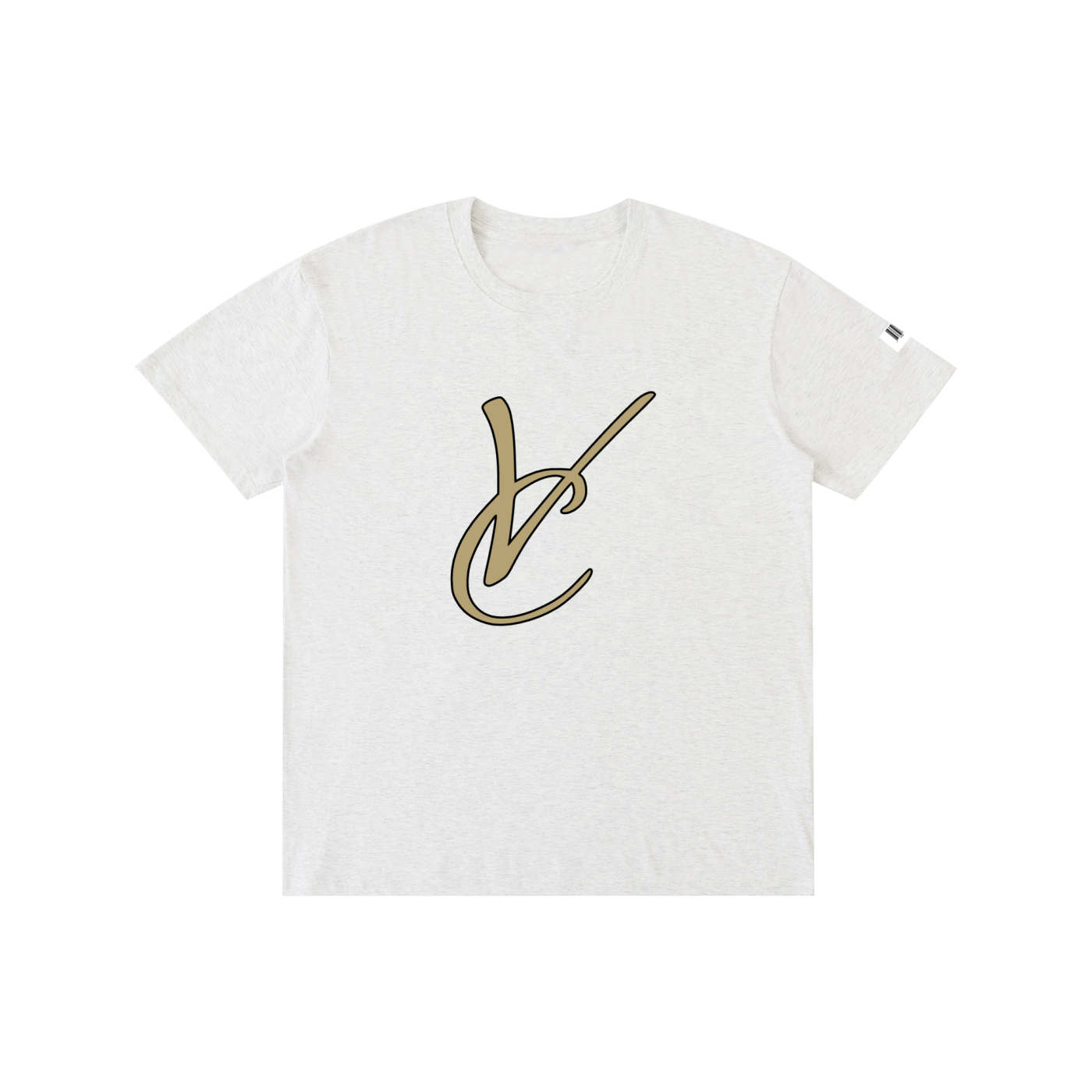 basic gold Vc shirt