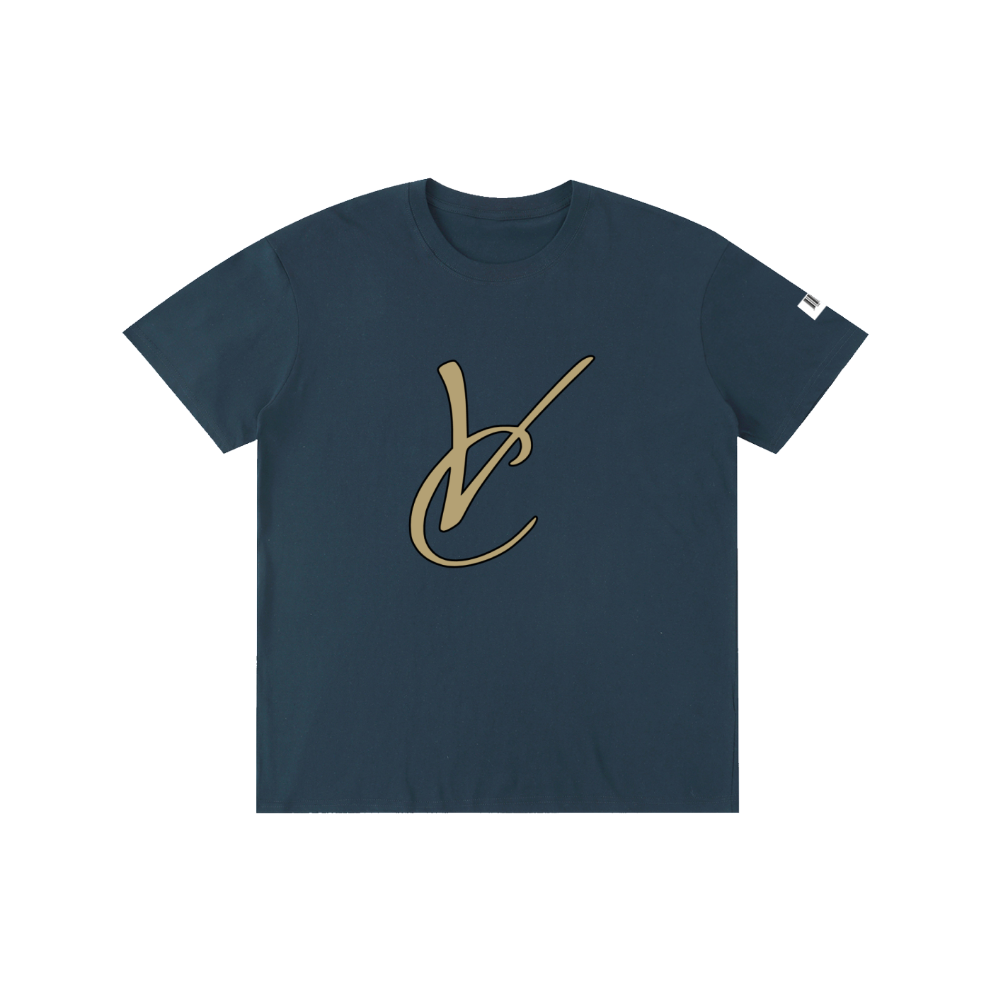 basic gold Vc shirt