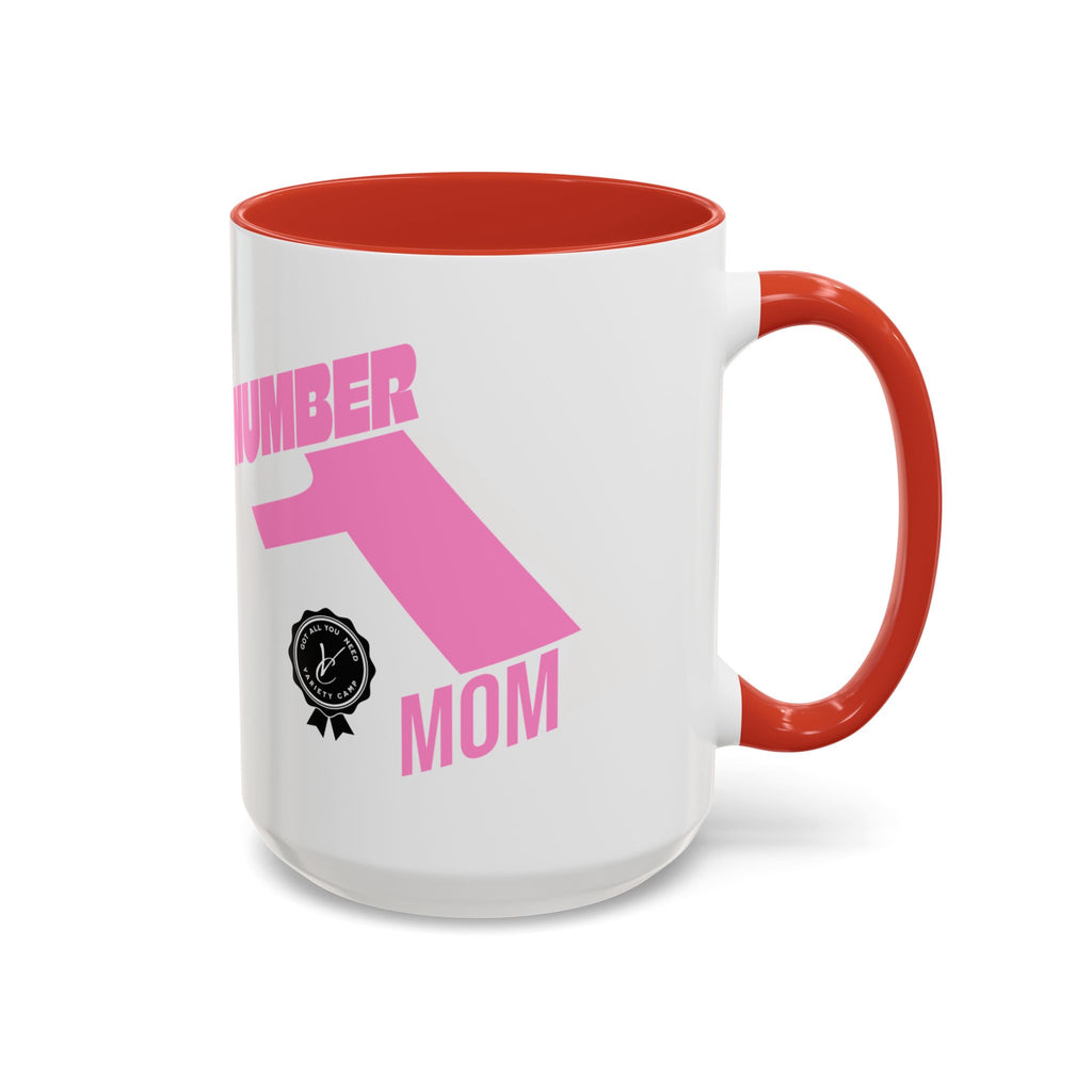 Number One MOM two tone Mug  (11, 15oz)