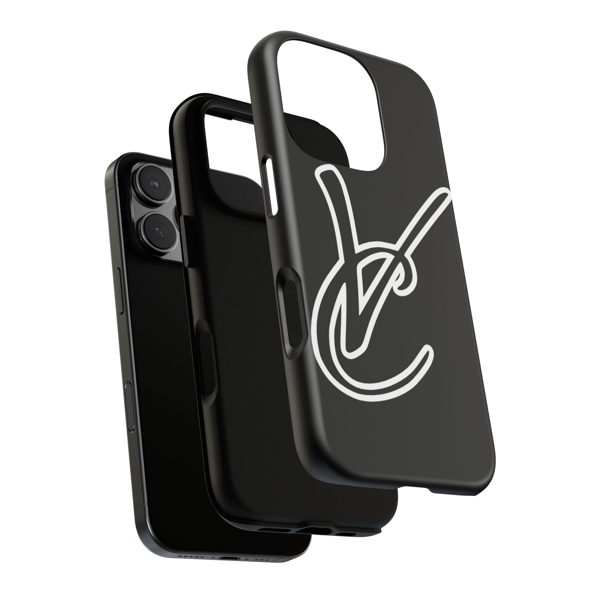 VC Black Tough Phone Case