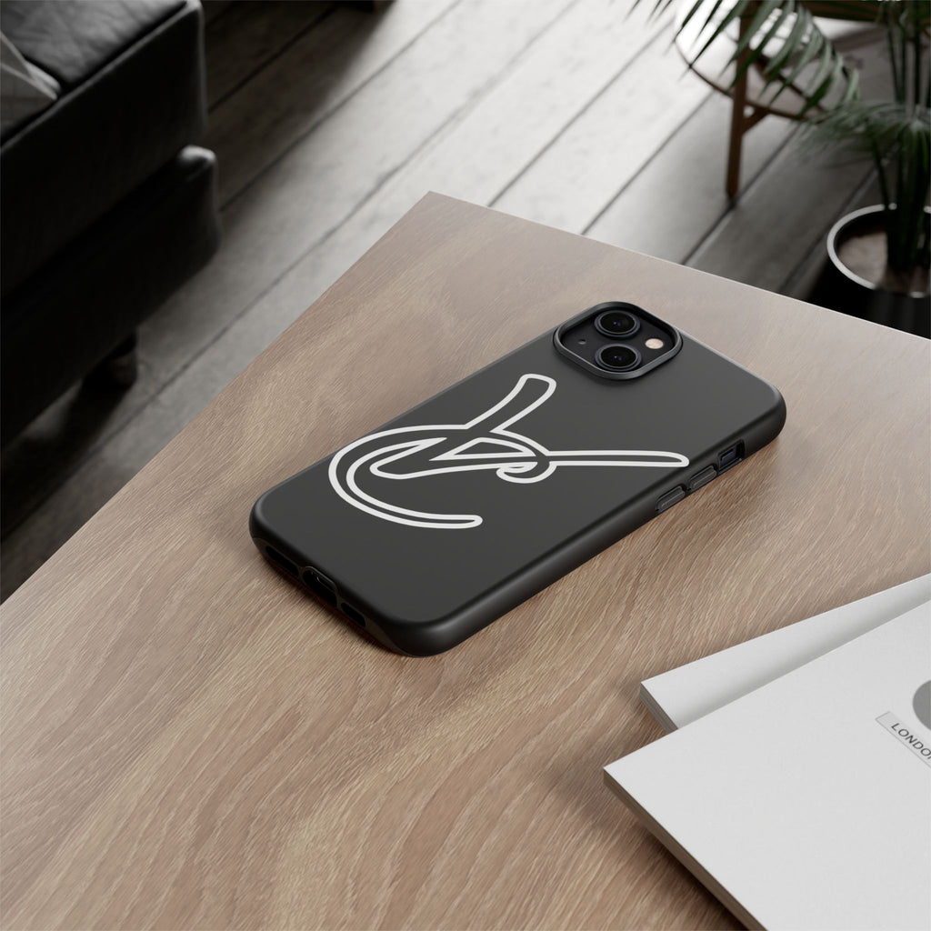 VC Black Tough Phone Case