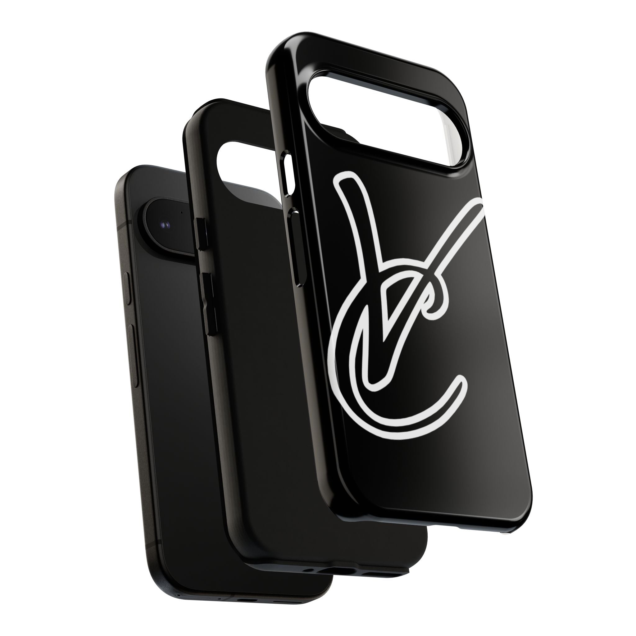 VC Black Tough Phone Case