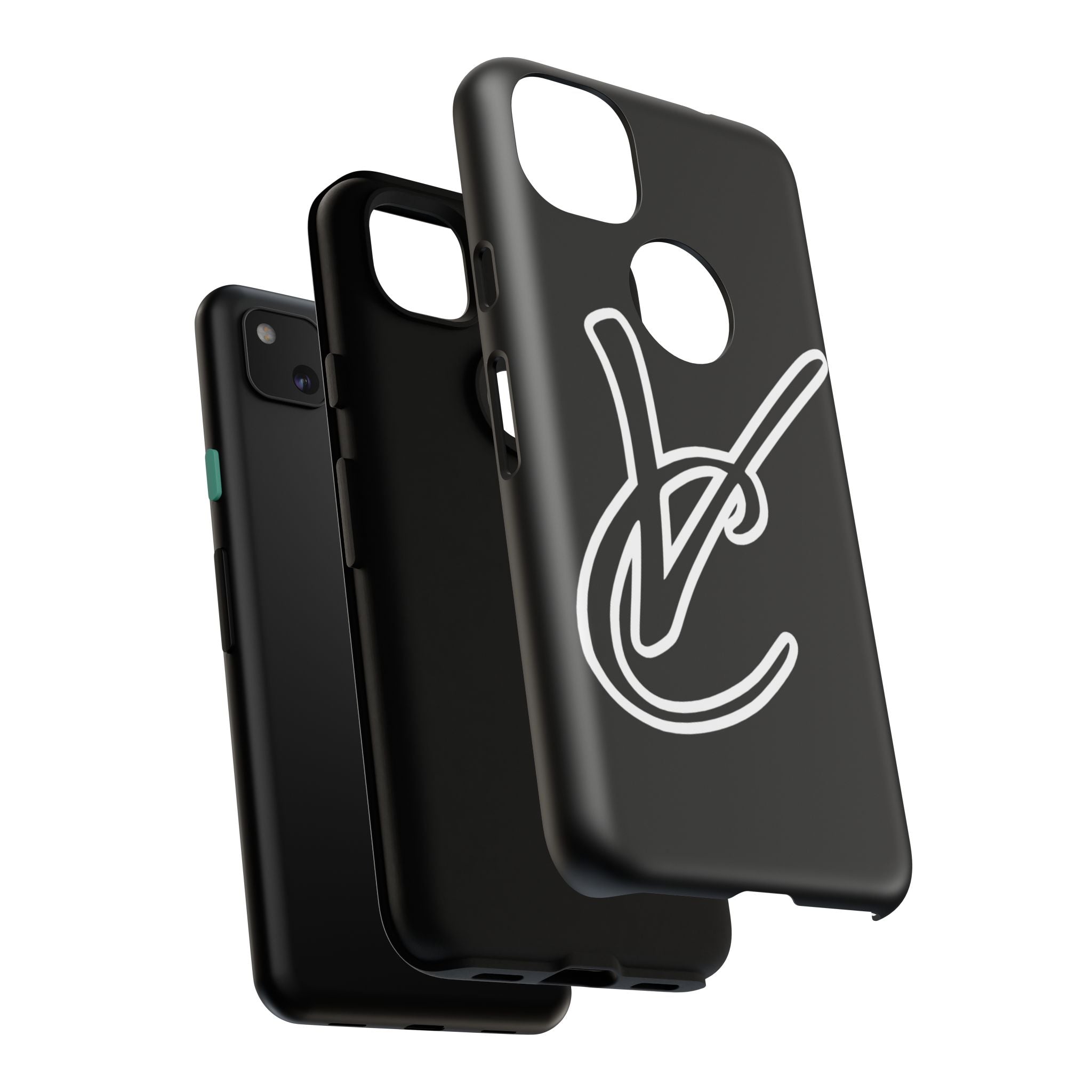 VC Black Tough Phone Case