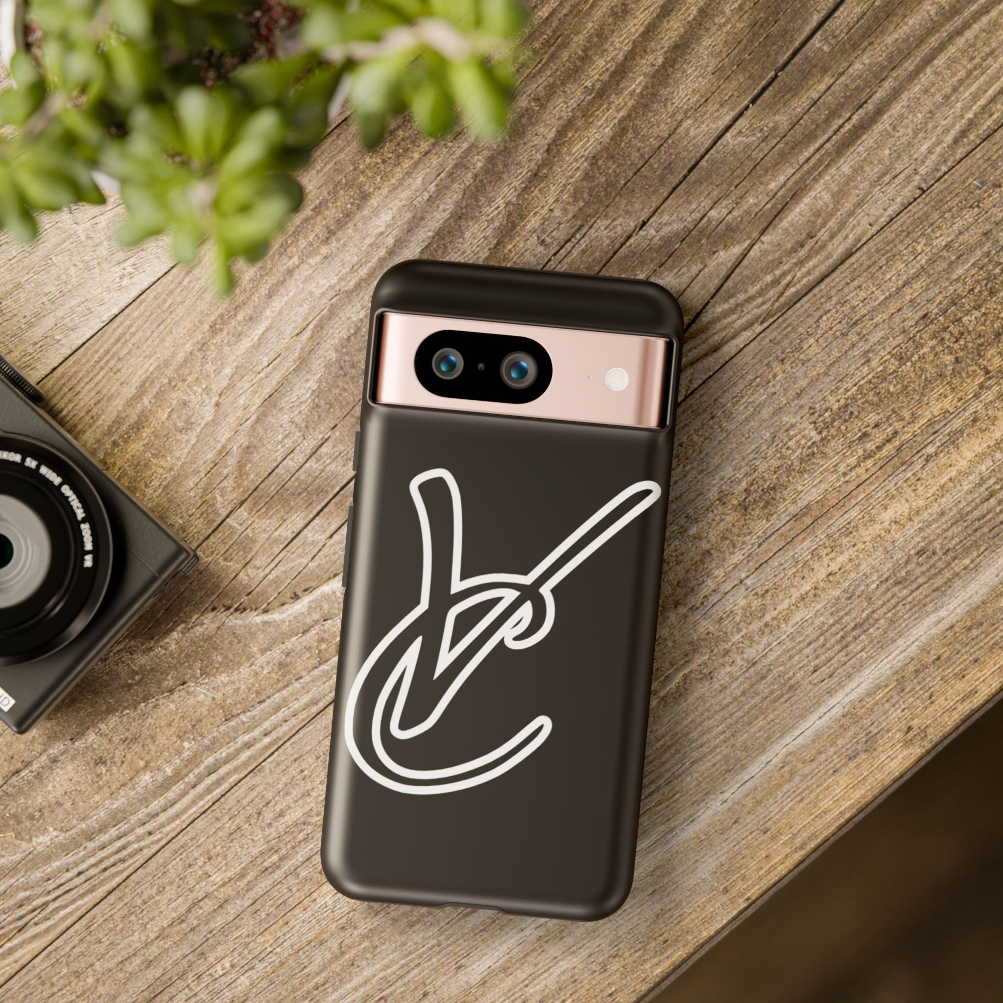 VC Black Tough Phone Case