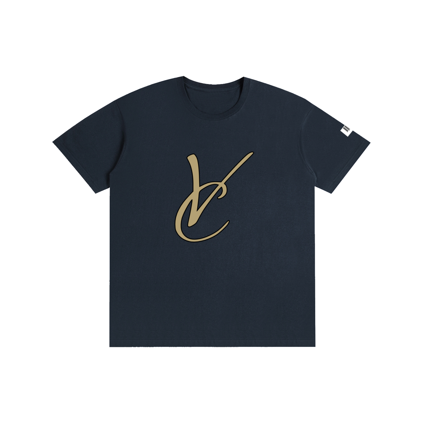 basic gold Vc shirt