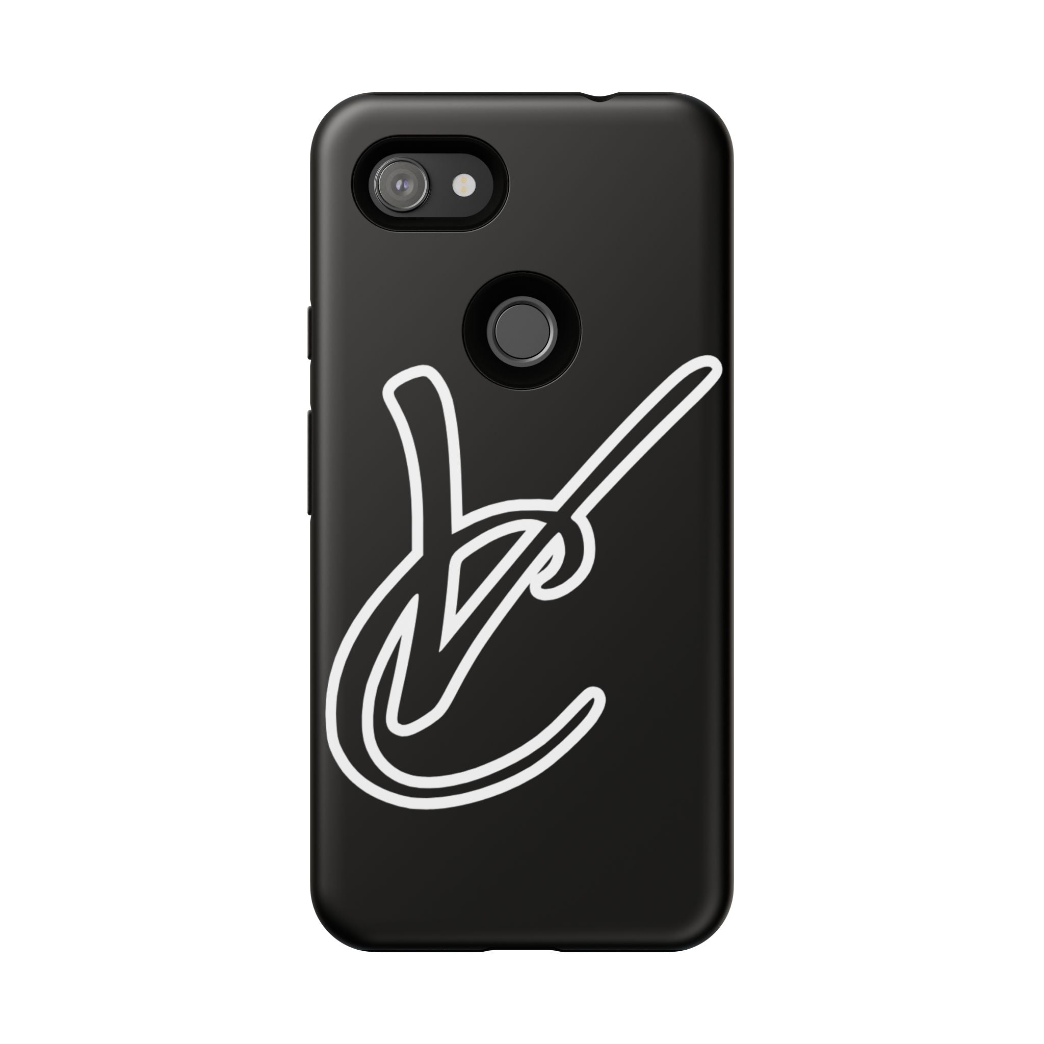 VC Black Tough Phone Case - Stylish, Durable, Shock-Resistant Cover for Trendsetters and CAMPERS