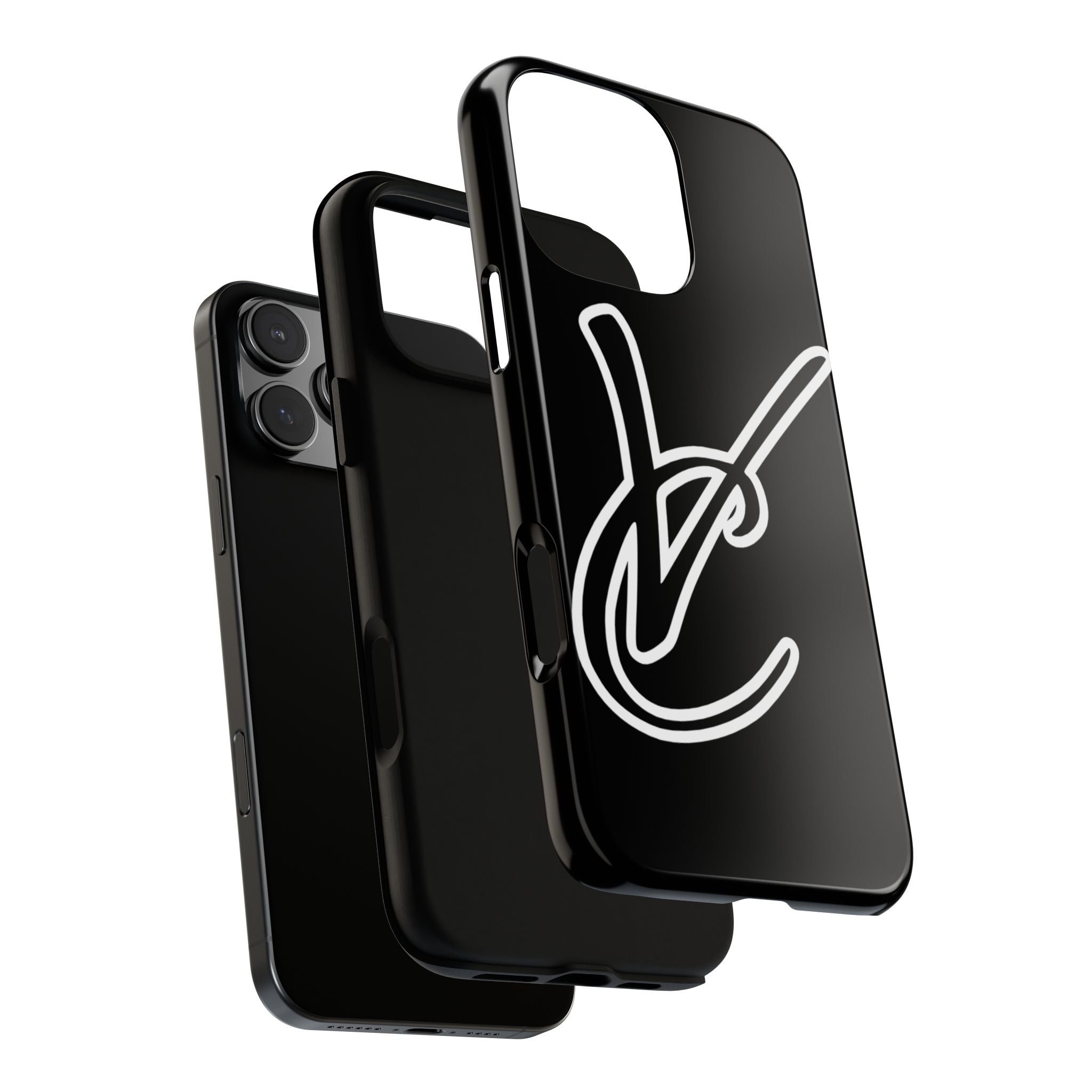 VC Black Tough Phone Case