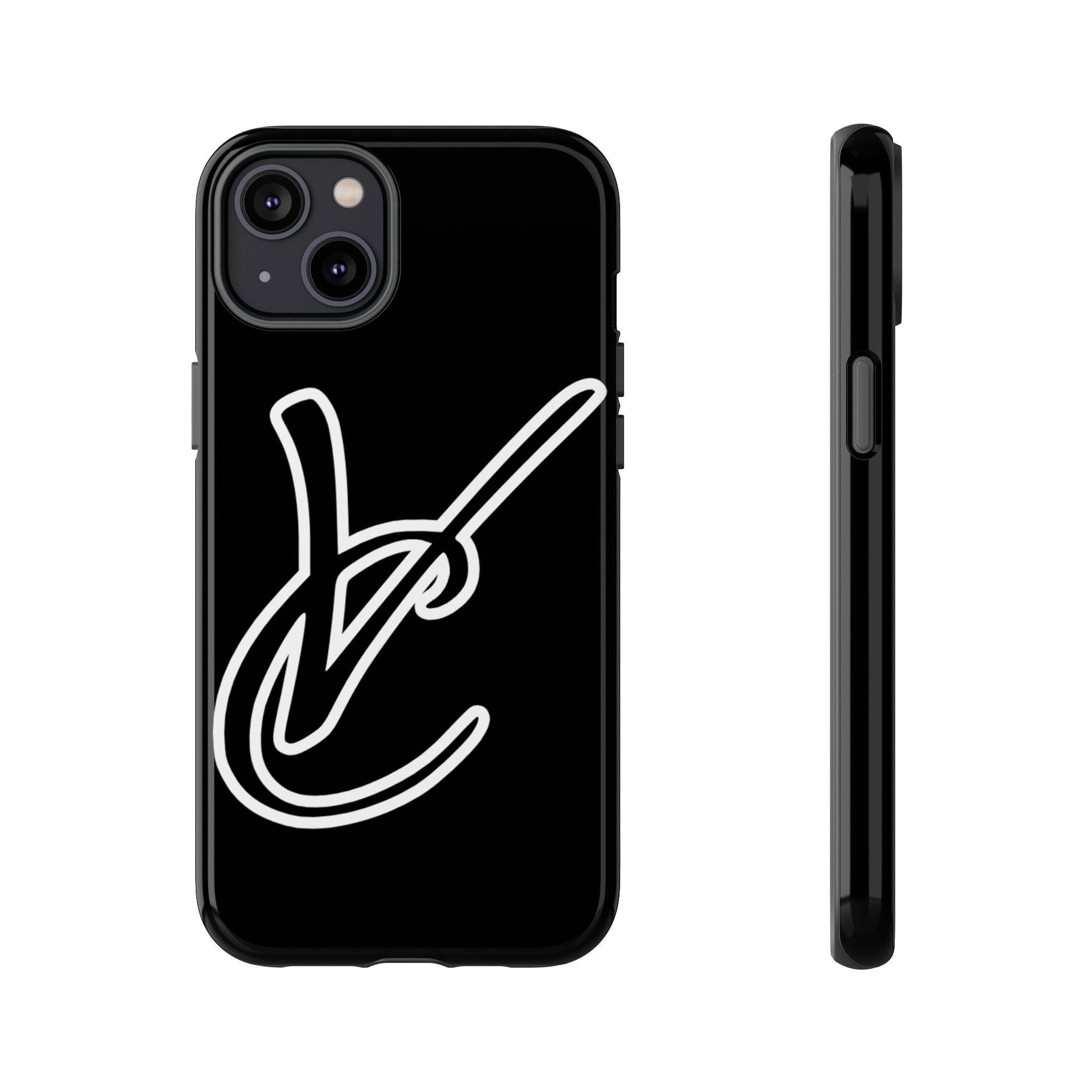VC Black Tough Phone Case - Stylish, Durable, Shock-Resistant Cover for Trendsetters and CAMPERS